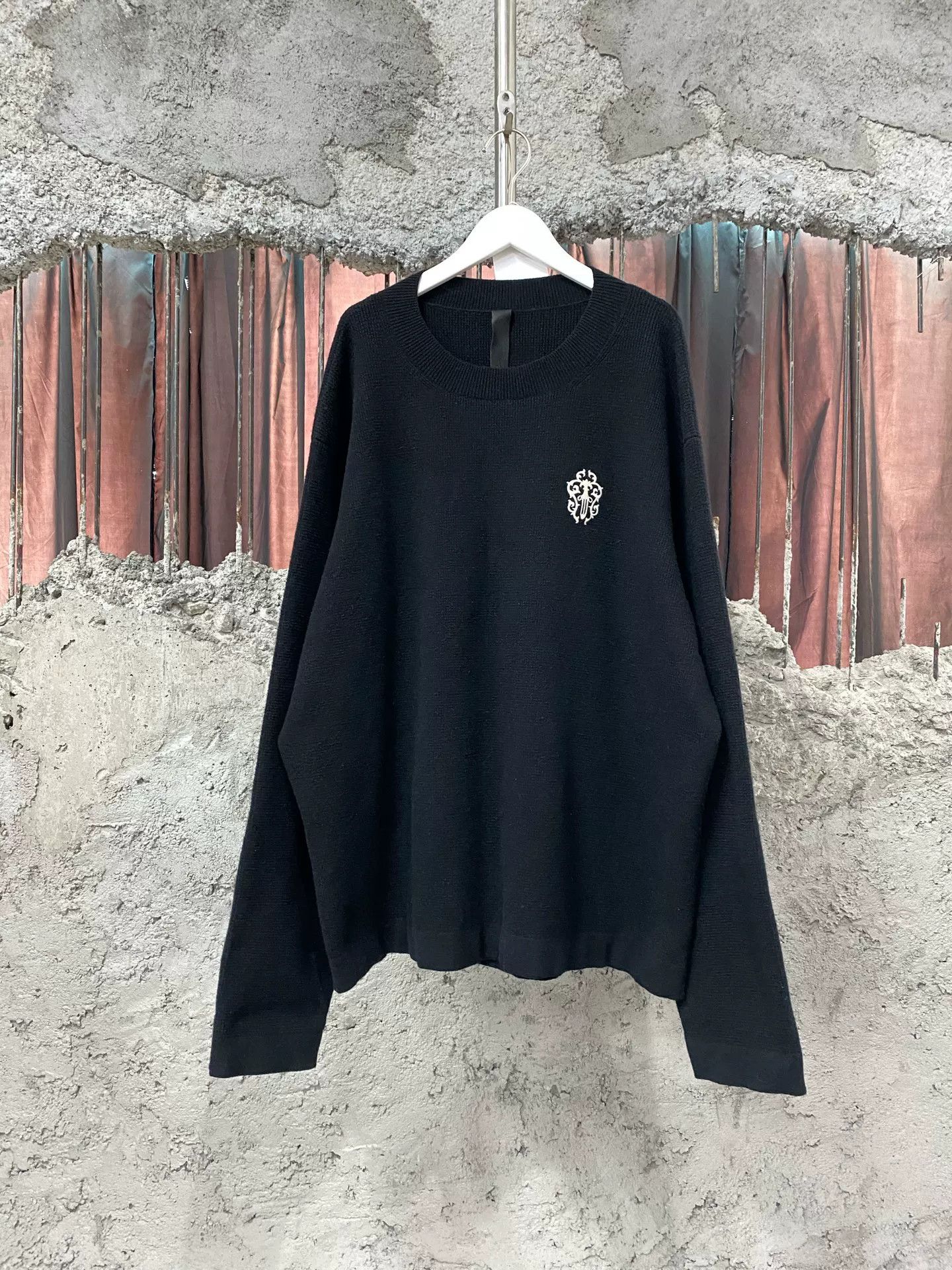 Chrome Hearts Chrome Hearts Dagger Cashmere Sweater Size XL Size US XL / EU 56 / 4 - 2 Thumbnail