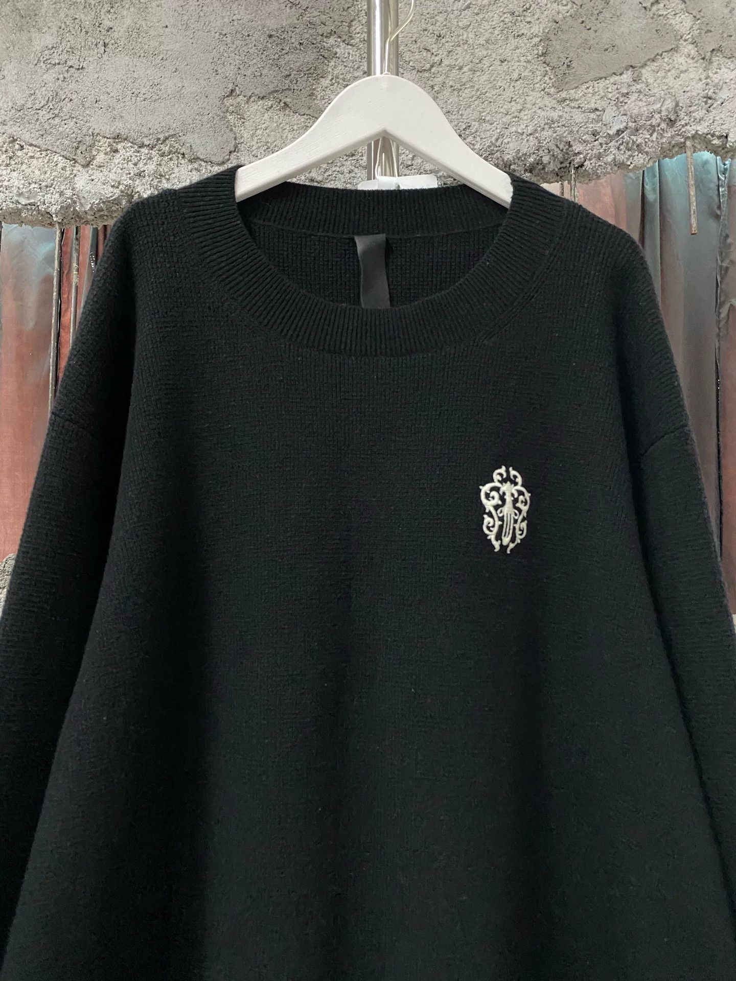 Chrome Hearts Chrome Hearts Dagger Cashmere Sweater Size XL Size US XL / EU 56 / 4 - 4 Thumbnail