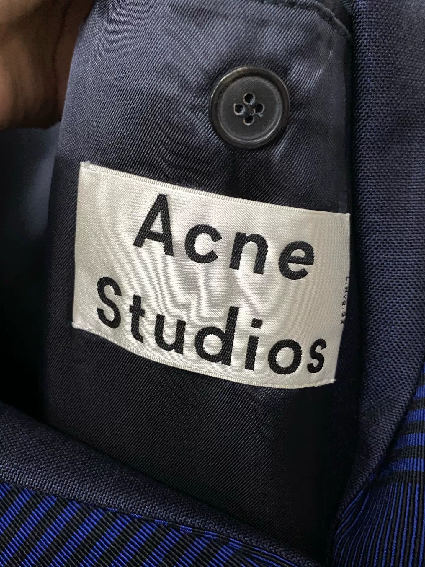 Acne Studios Acne Studios Ribbon Panel Blazer Size 36 Size XS / US 0-2 / IT 36-38 - 7 Thumbnail