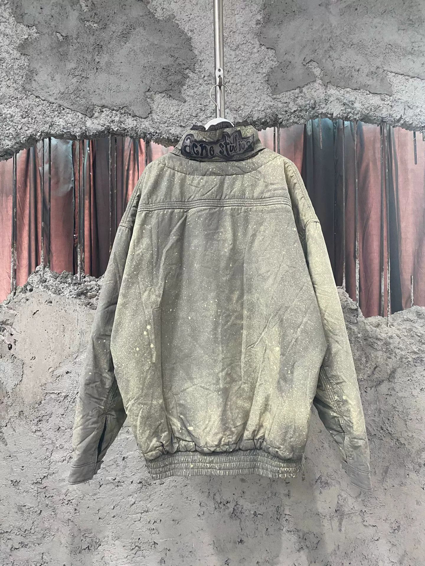 Acne Studios Acne Studios Splatter Print Half Zip Jacket Size M Size US M / EU 48-50 / 2 - 3 Thumbnail