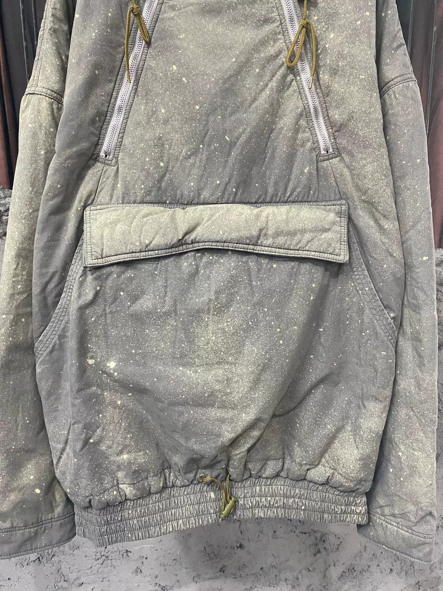Acne Studios Acne Studios Splatter Print Half Zip Jacket Size M Size US M / EU 48-50 / 2 - 5 Thumbnail