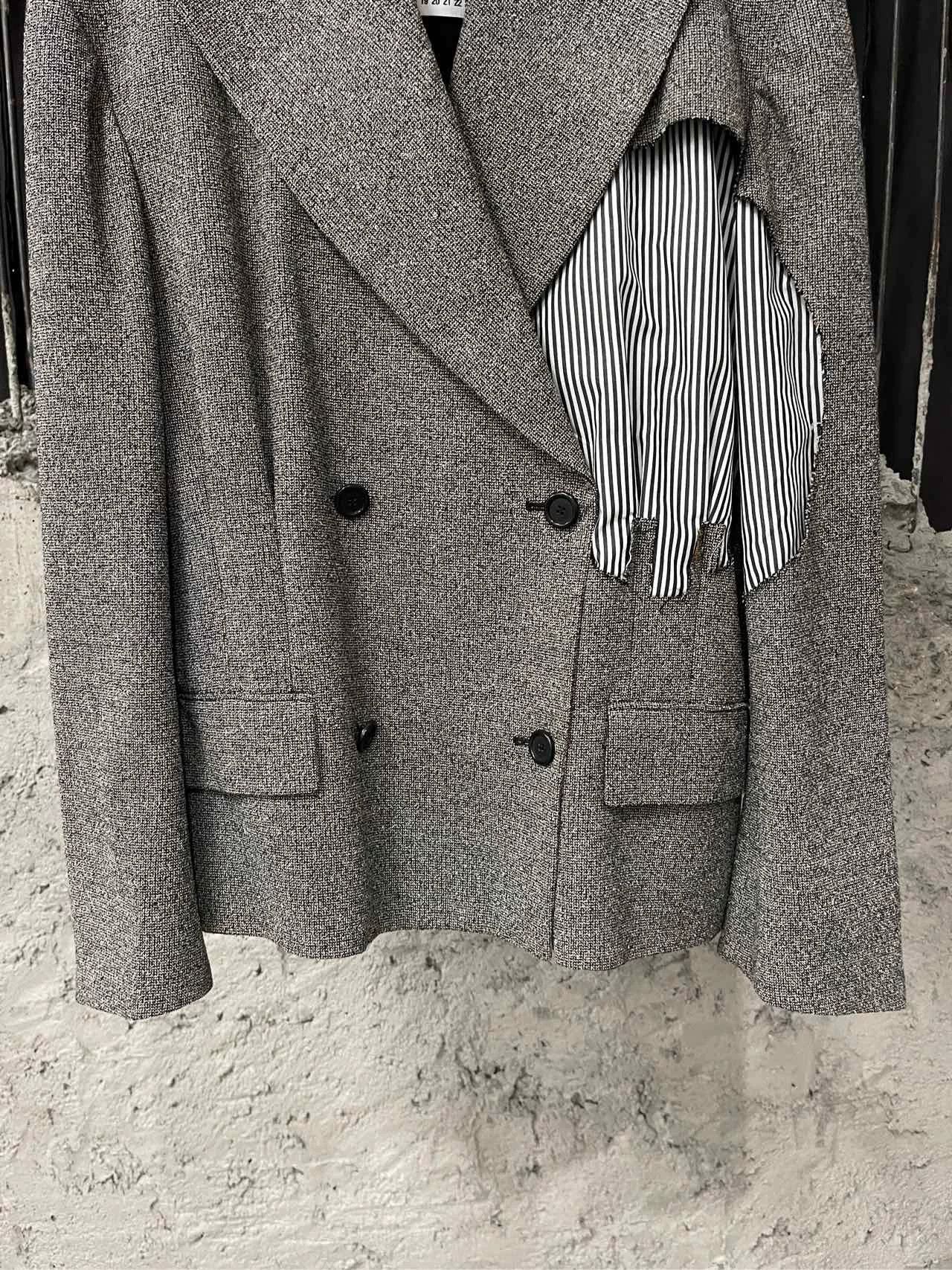 Maison Margiela Maison Margiela Deconstructed Blazer Size 40 Size S / US 4 / IT 40 - 5 Thumbnail