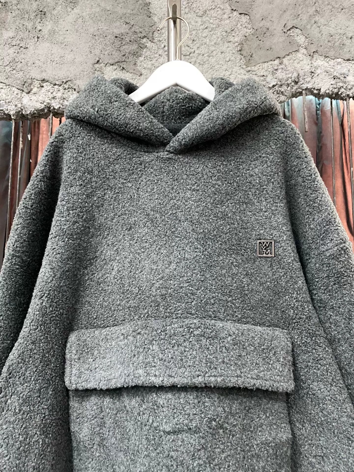 Wooyoungmi Wooyoungmi Fleece Logo Hoodie Size 48 Size US M / EU 48-50 / 2 - 4 Thumbnail