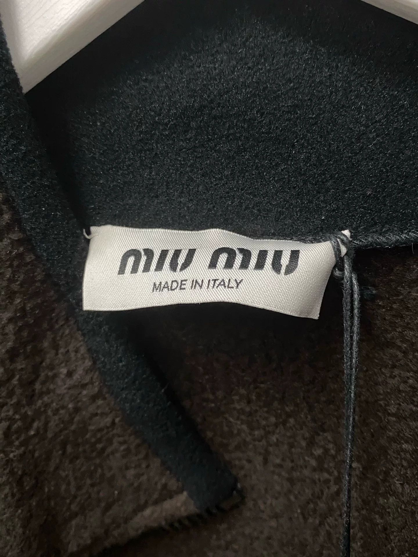 Miu Miu Miu Miu Brown Fleece Zip Up Jacket Size XS Size XS / US 0-2 / IT 36-38 - 7 Thumbnail