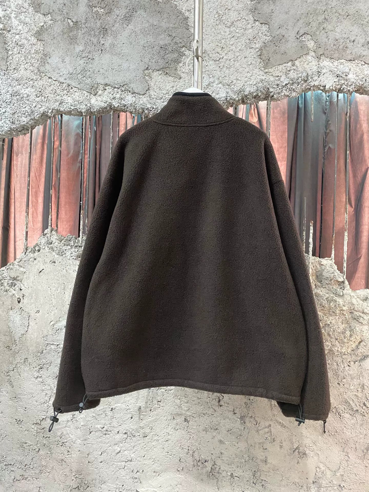 Miu Miu Miu Miu Brown Fleece Zip Up Jacket Size XS Size XS / US 0-2 / IT 36-38 - 3 Thumbnail