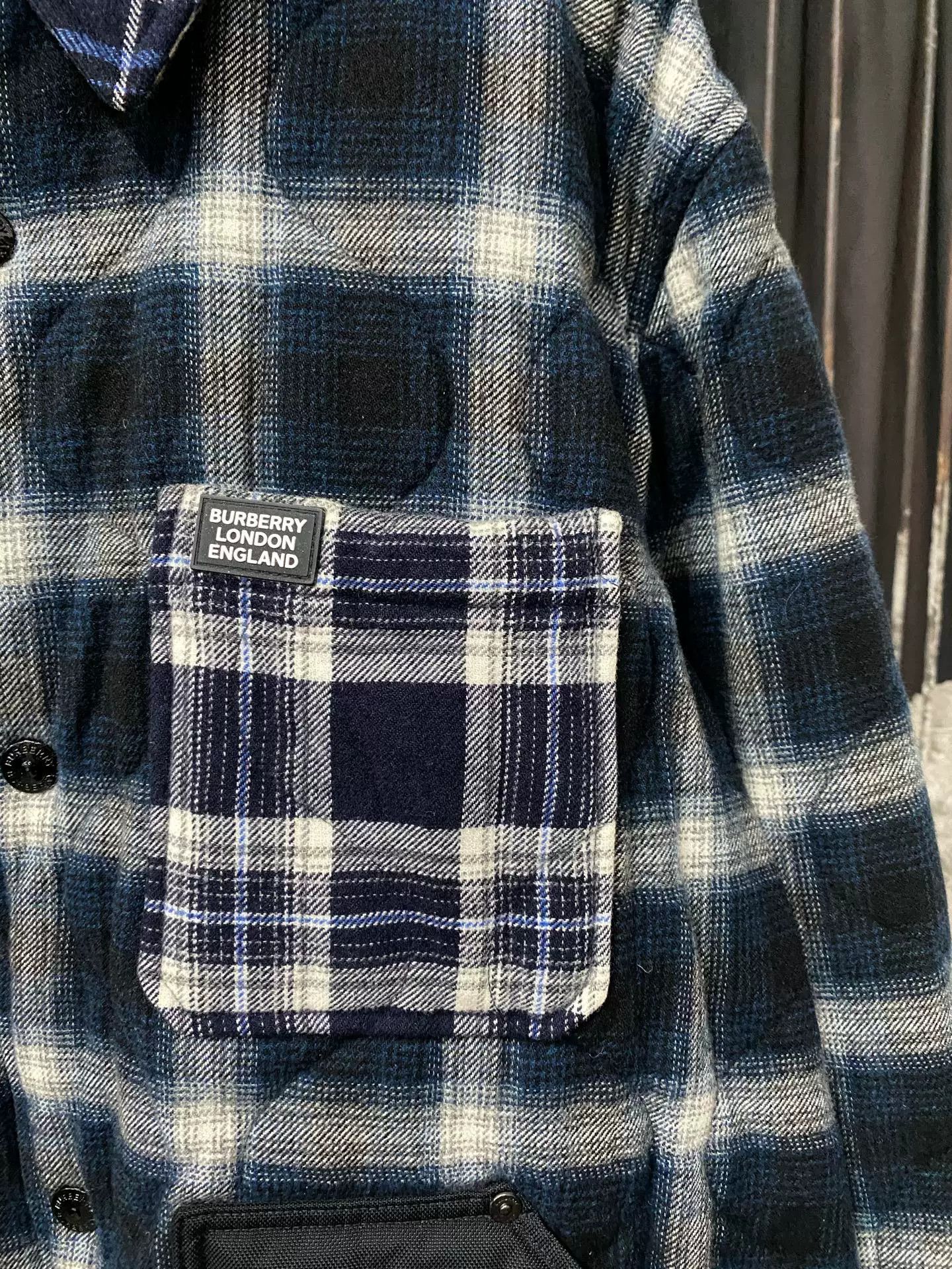 Burberry Burberry Plaid Quilted Jacket Size XL Size US XL / EU 56 / 4 - 6 Thumbnail