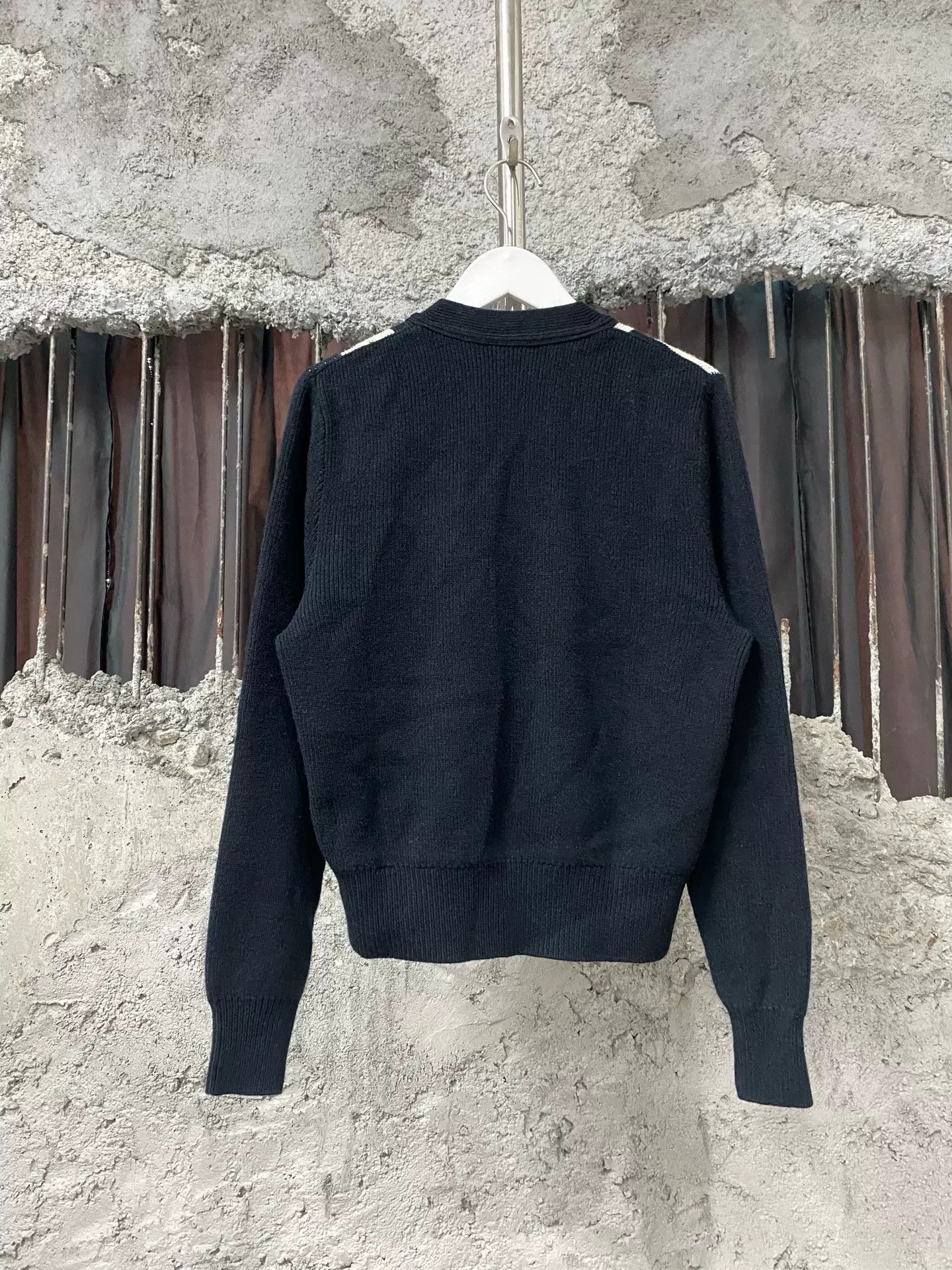 Acne Studios Acne Studios Checkerboard Face Cardigan Size XXS Size US XXS / EU 40 - 3 Thumbnail