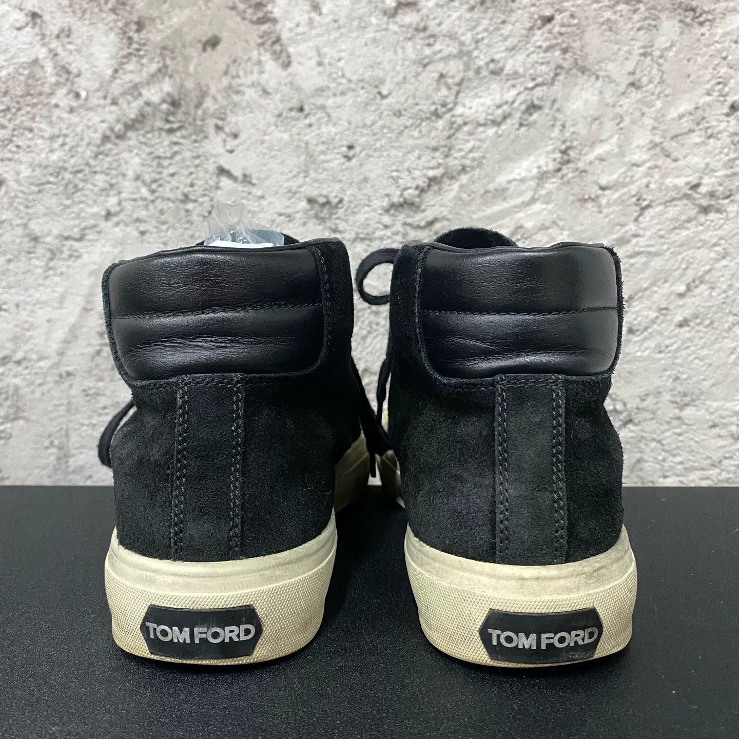 Tom Ford Tom Ford Suede Mid-Top Sneakers EU 44.5 Size US 11.5 / EU 44-45 - 4 Thumbnail