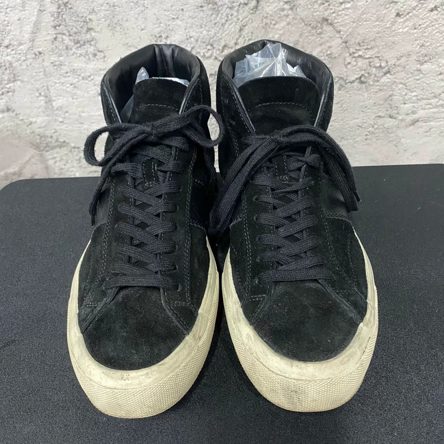 Tom Ford Tom Ford Suede Mid-Top Sneakers EU 44.5 Size US 11.5 / EU 44-45 - 7 Thumbnail