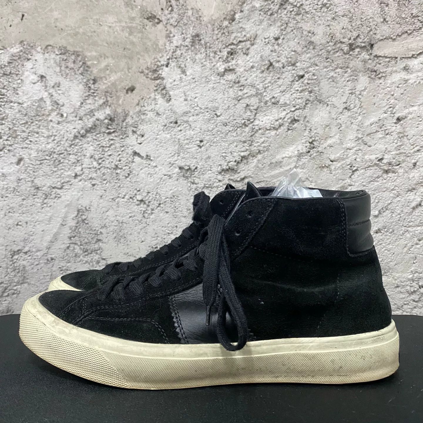 Tom Ford Tom Ford Suede Mid-Top Sneakers EU 44.5 Size US 11.5 / EU 44-45 - 3 Thumbnail