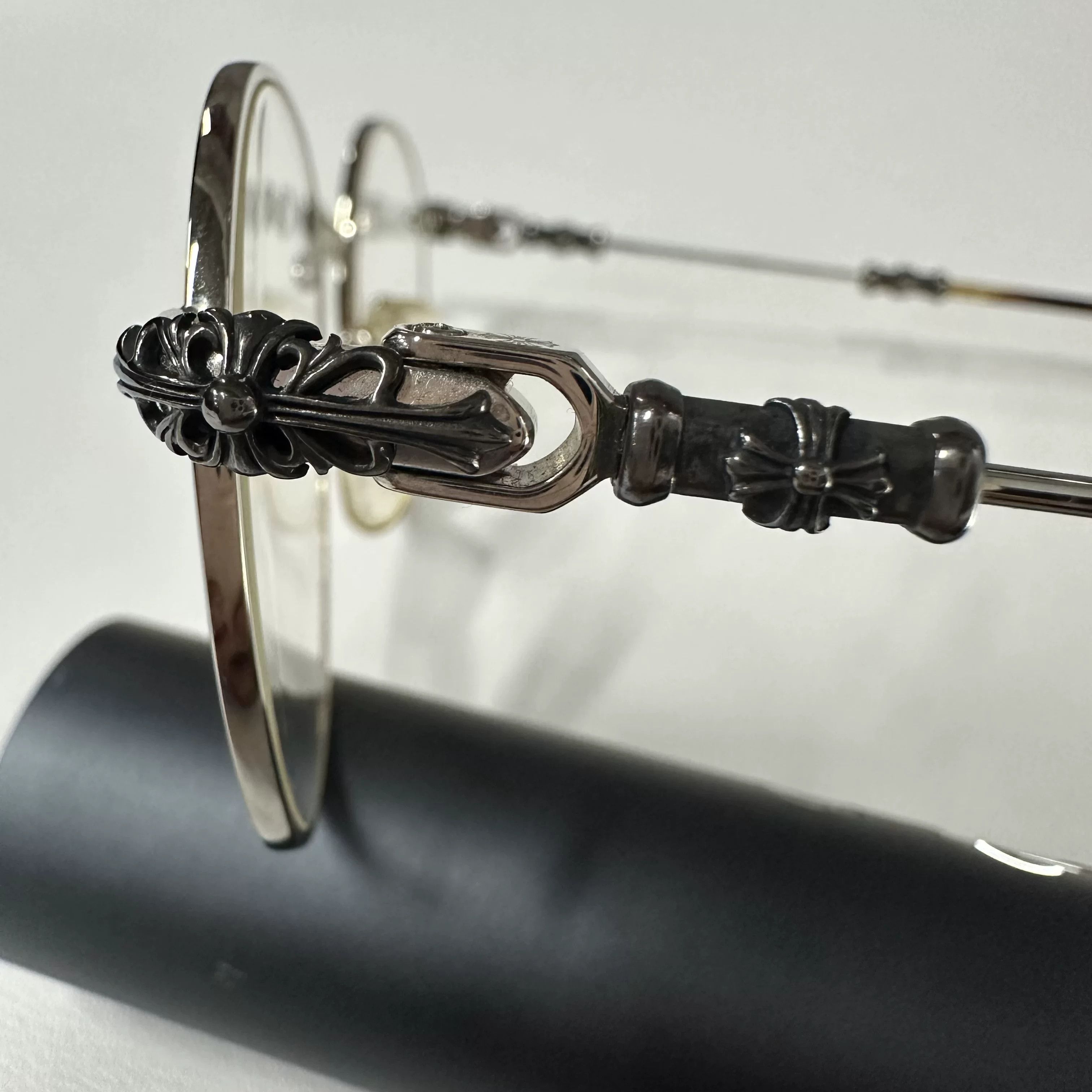 Chrome Hearts Chrome Hearts BUBBA-A Glasses Size ONE SIZE Size ONE SIZE - 9 Thumbnail