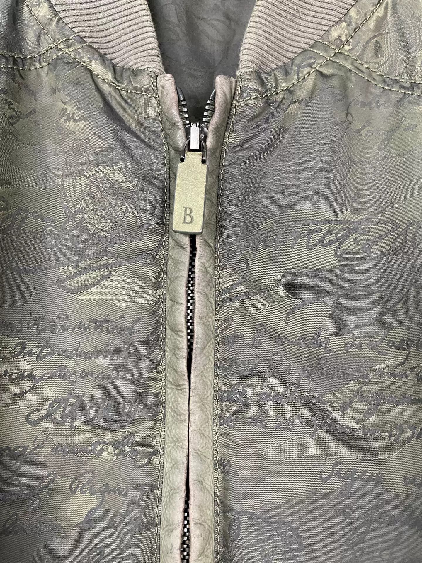 Berluti Berluti Scritto Pattern Bomber Jacket Size M Size US M / EU 48-50 / 2 - 6 Thumbnail