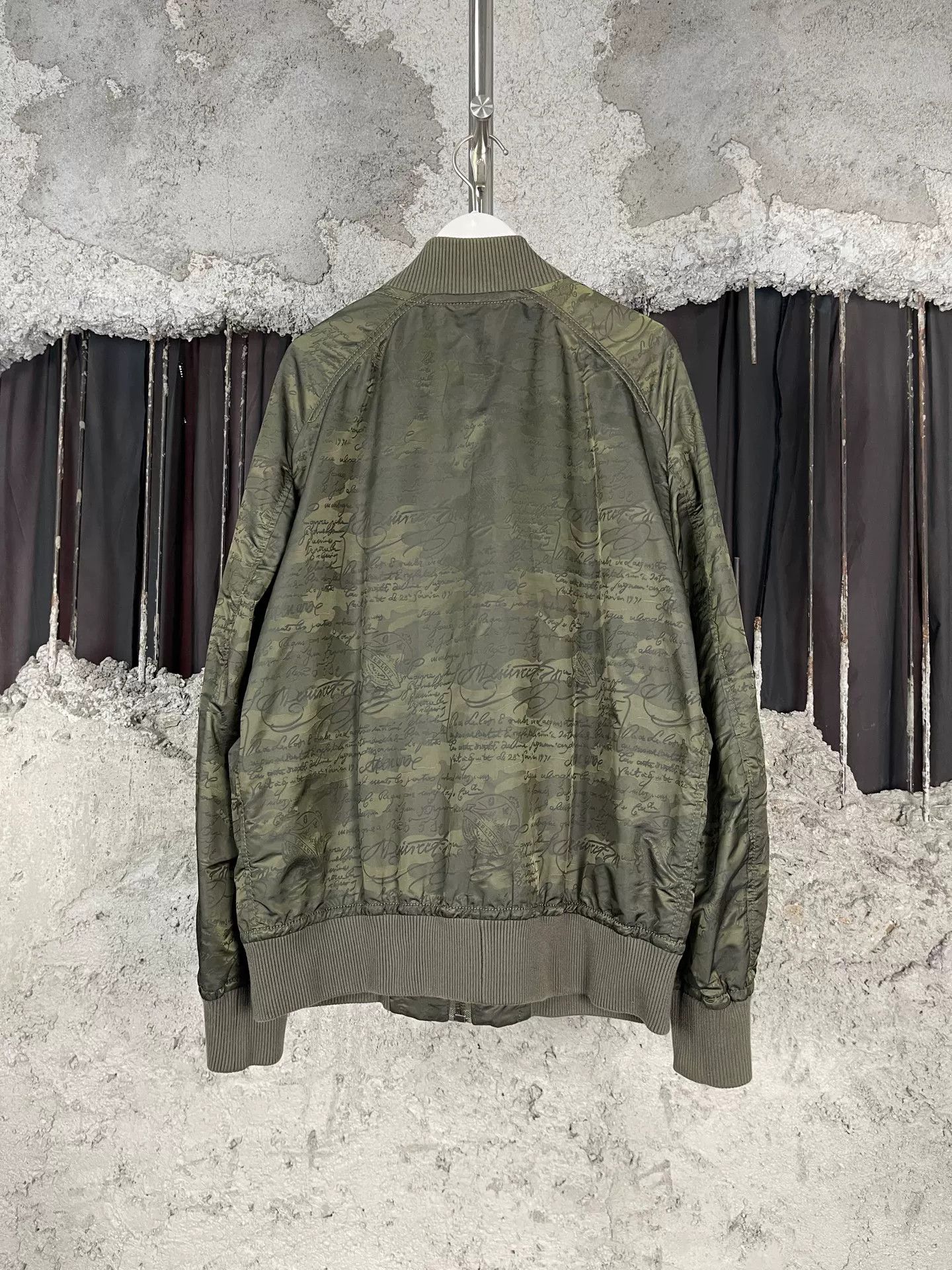 Berluti Berluti Scritto Pattern Bomber Jacket Size M Size US M / EU 48-50 / 2 - 3 Thumbnail