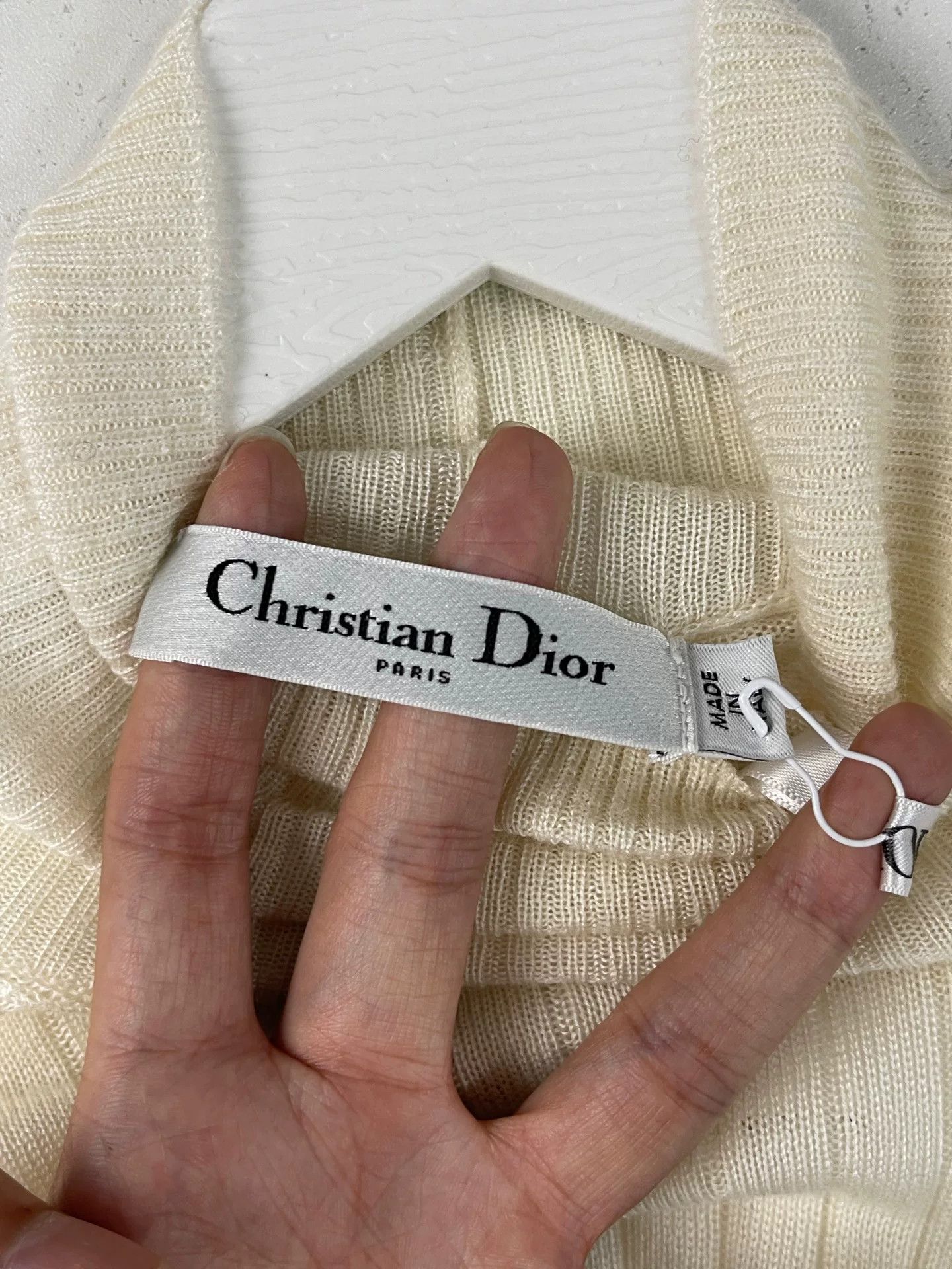 Dior Dior Bee Embroidery Ribbed Turtleneck Sweater Size 38 Size S / US 4 / IT 40 - 7 Thumbnail