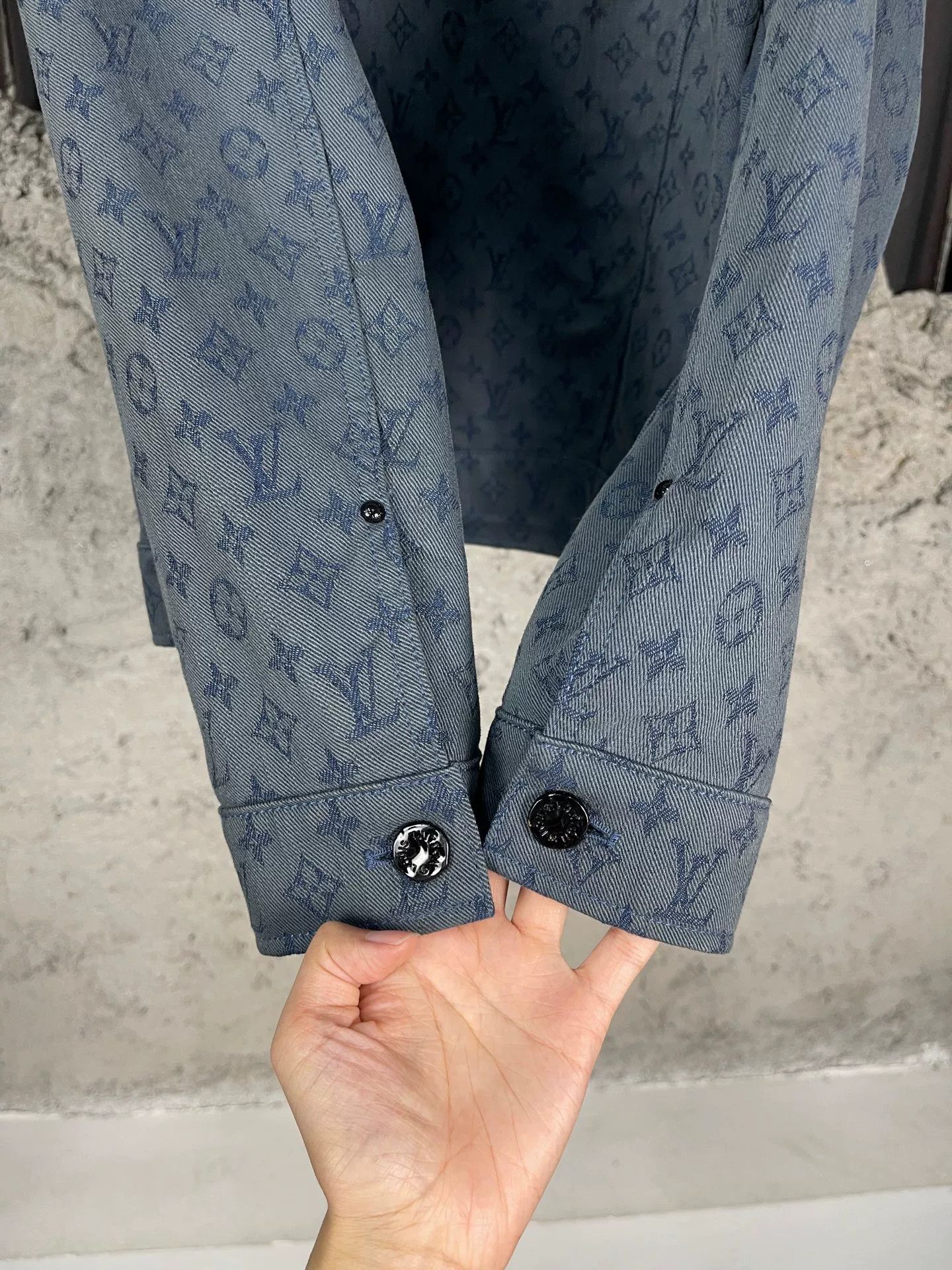 Louis Vuitton Louis Vuitton Monogram Denim Jacket Size L Size US L / EU 52-54 / 3 - 6 Thumbnail