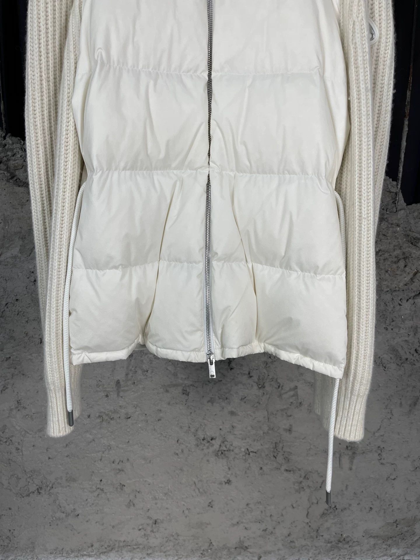 Moose Knuckles Moose Knuckles White Knit Puffer Jacket Size S Size S / US 4 / IT 40 - 5 Thumbnail