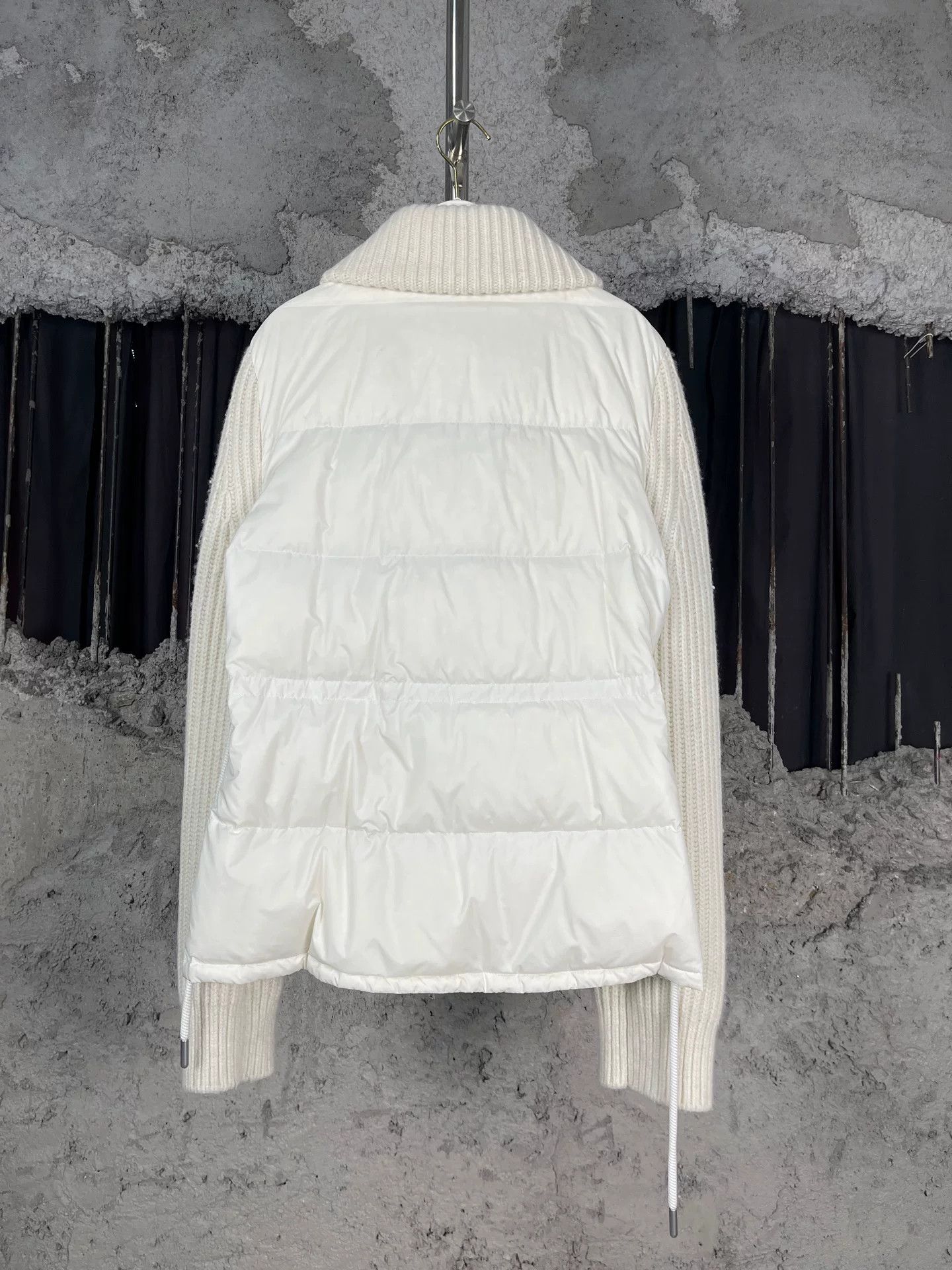 Moose Knuckles Moose Knuckles White Knit Puffer Jacket Size S Size S / US 4 / IT 40 - 3 Thumbnail