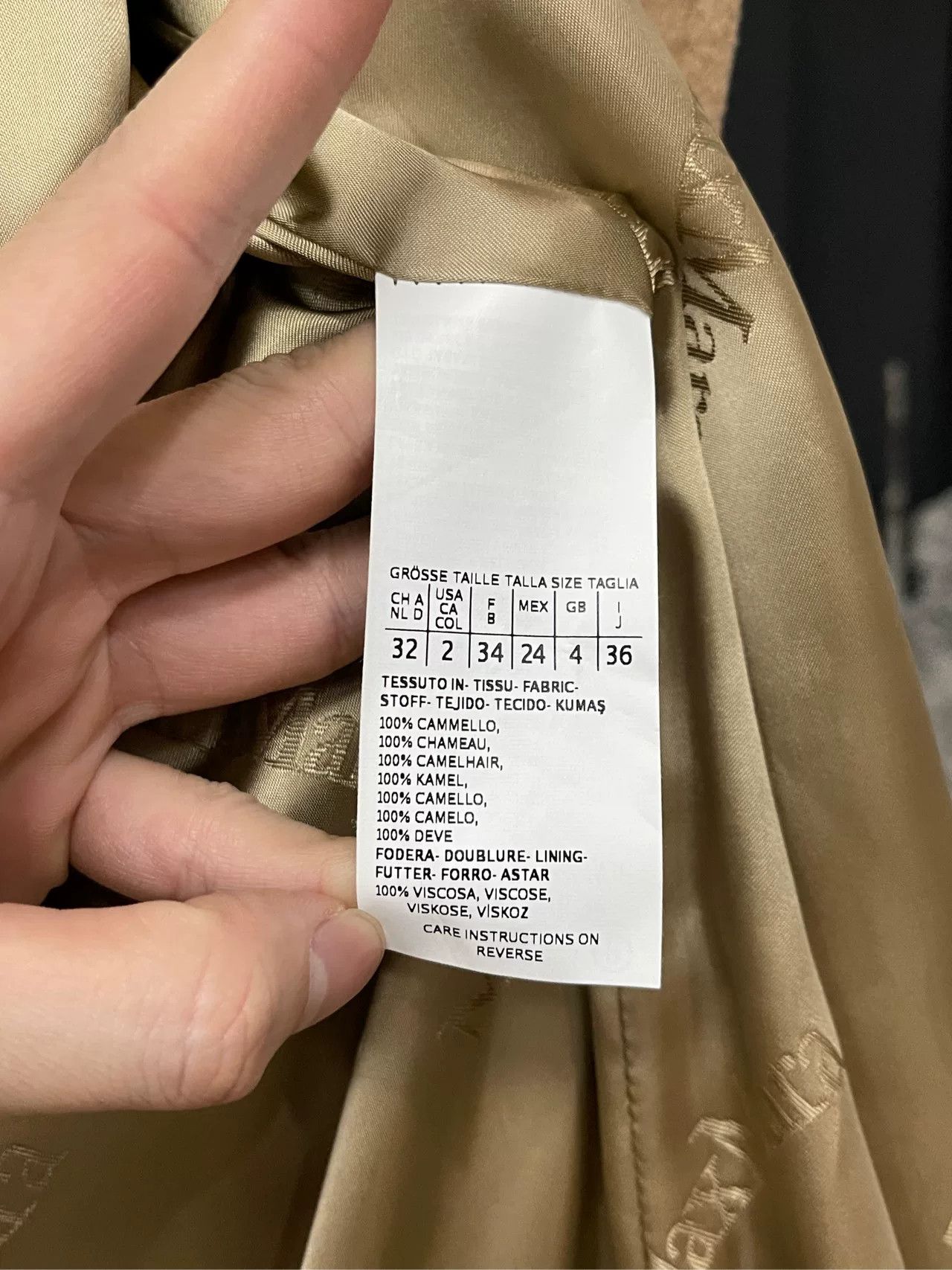 Max Mara MaxMara Camelhair Hooded Coat Size 36 Size XS / US 0-2 / IT 36-38 - 8 Thumbnail