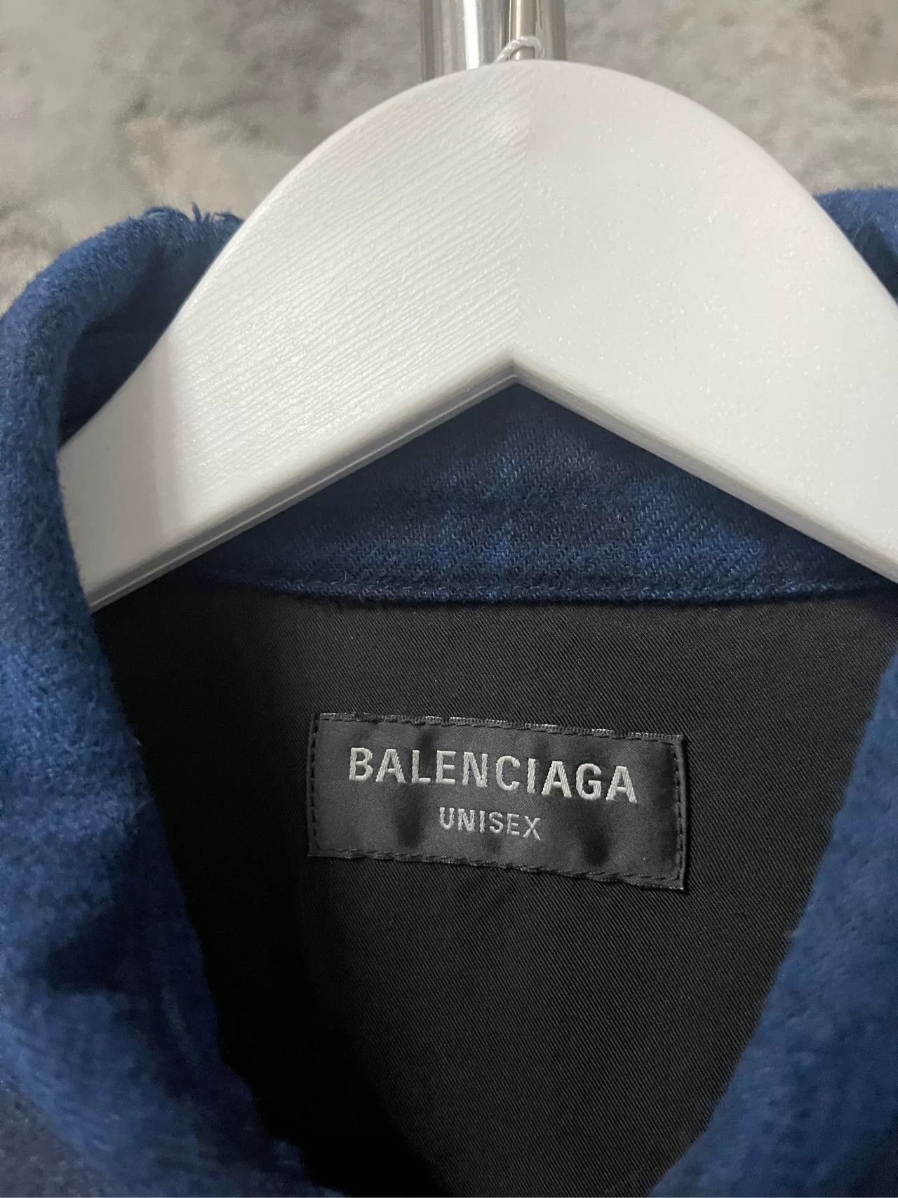 Balenciaga Balenciaga Distressed Plaid Shirt Size 2 Size US M / EU 48-50 / 2 - 8 Thumbnail