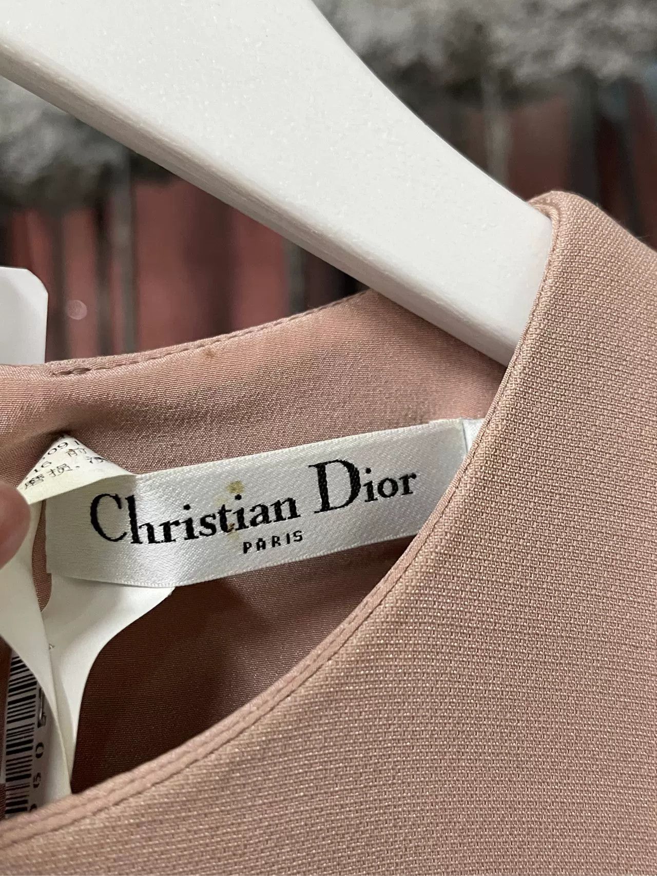 Dior Christian Dior Dress Beige Size 36 Size XS / US 0-2 / IT 36-38 - 8 Thumbnail