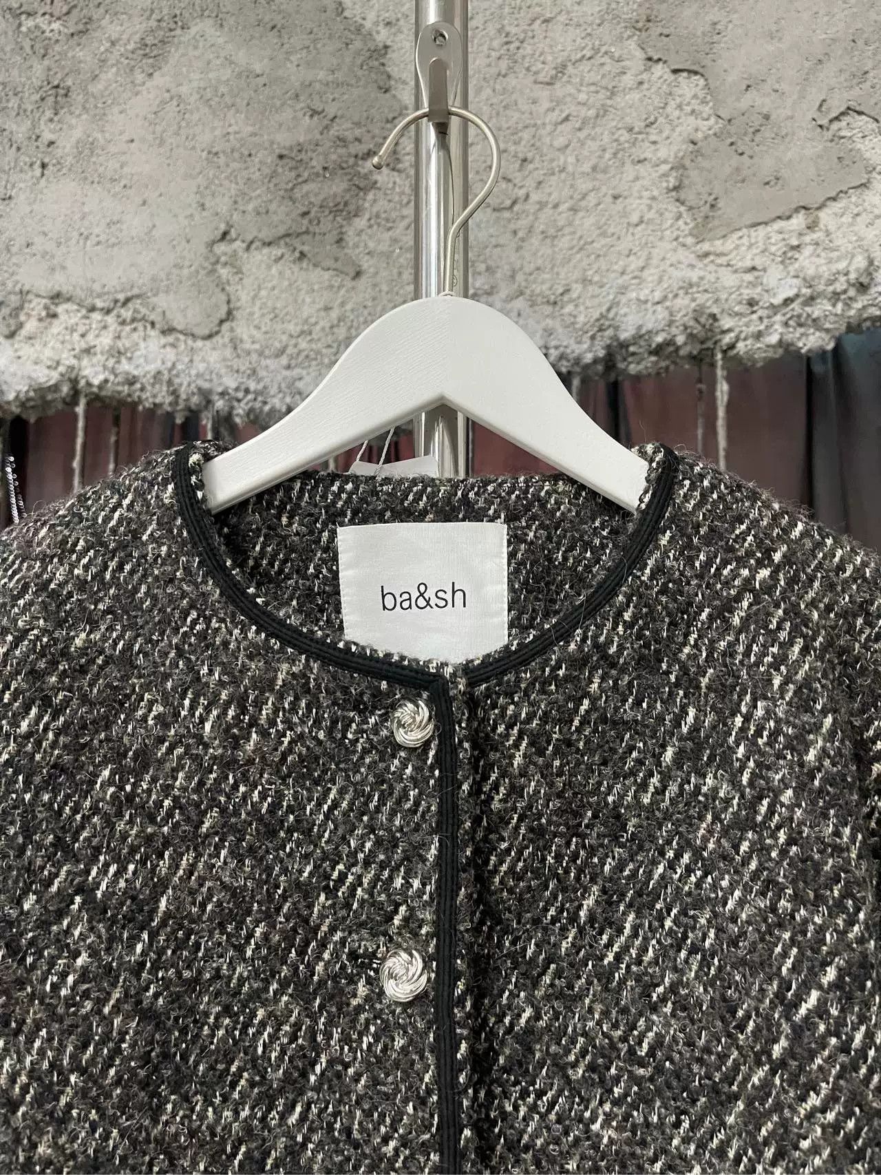 ba&sh ba&sh Tweed Jacket Size 3 Size L / US 10 / IT 46 - 6 Thumbnail