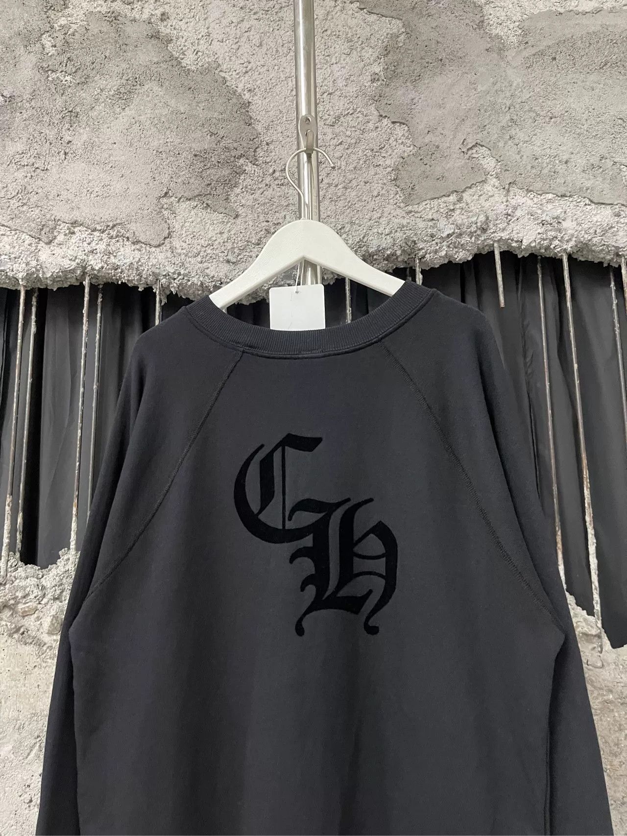 Chrome Hearts Chrome Hearts Flocked Cross Sweatshirt Size L Size US L / EU 52-54 / 3 - 4 Thumbnail
