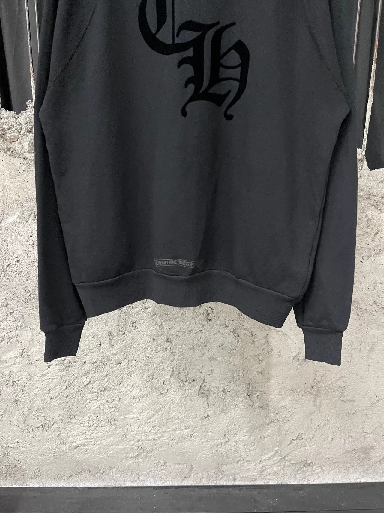 Chrome Hearts Chrome Hearts Flocked Cross Sweatshirt Size L Size US L / EU 52-54 / 3 - 5 Thumbnail