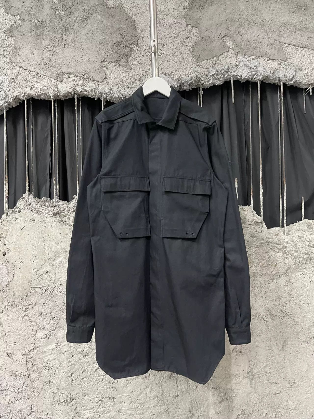 Rick Owens Rick Owens Cyclops Cargo Shirt Jacket Size M Size US M / EU 48-50 / 2 - 2 Thumbnail
