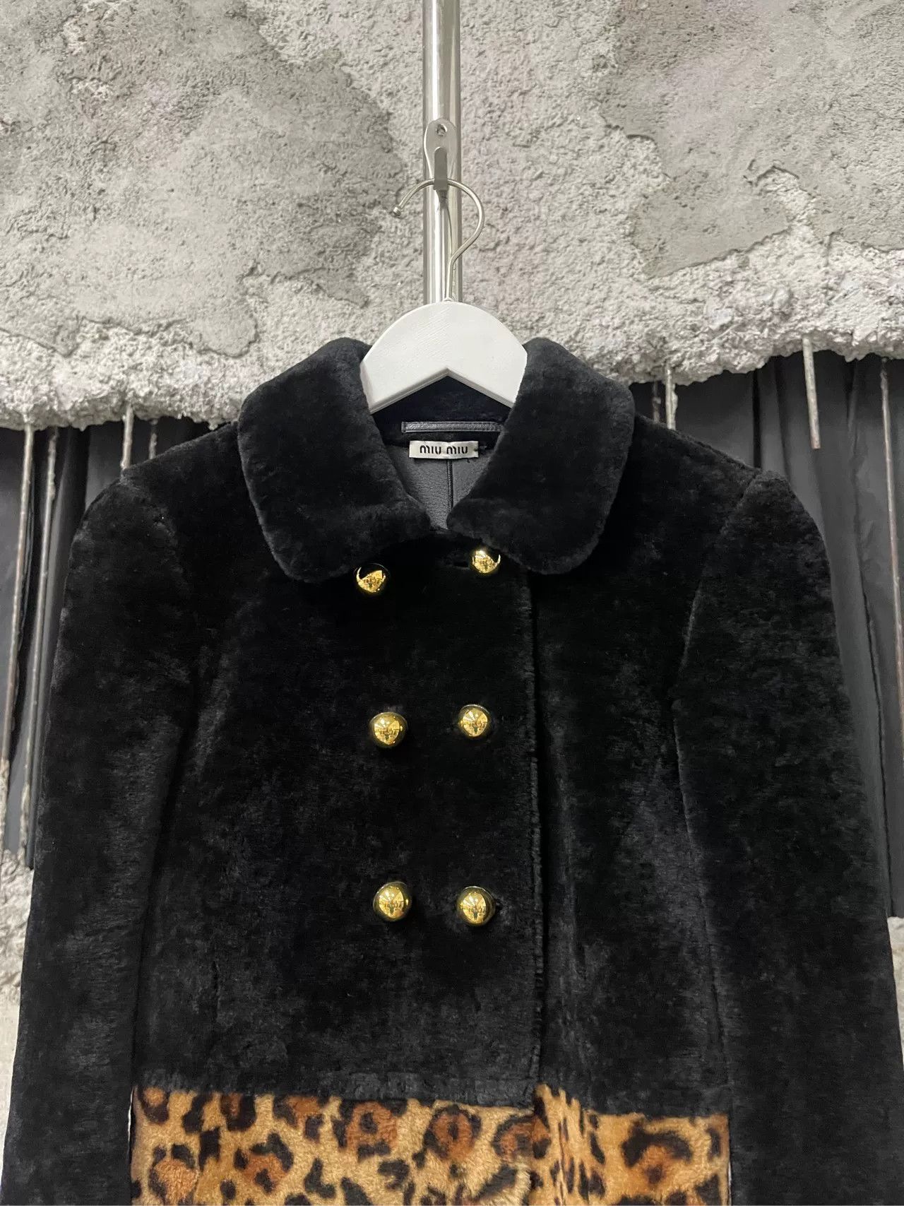 Miu Miu Miu Miu Leopard Pattern Shearling Coat Size 36 Size XS / US 0-2 / IT 36-38 - 4 Thumbnail