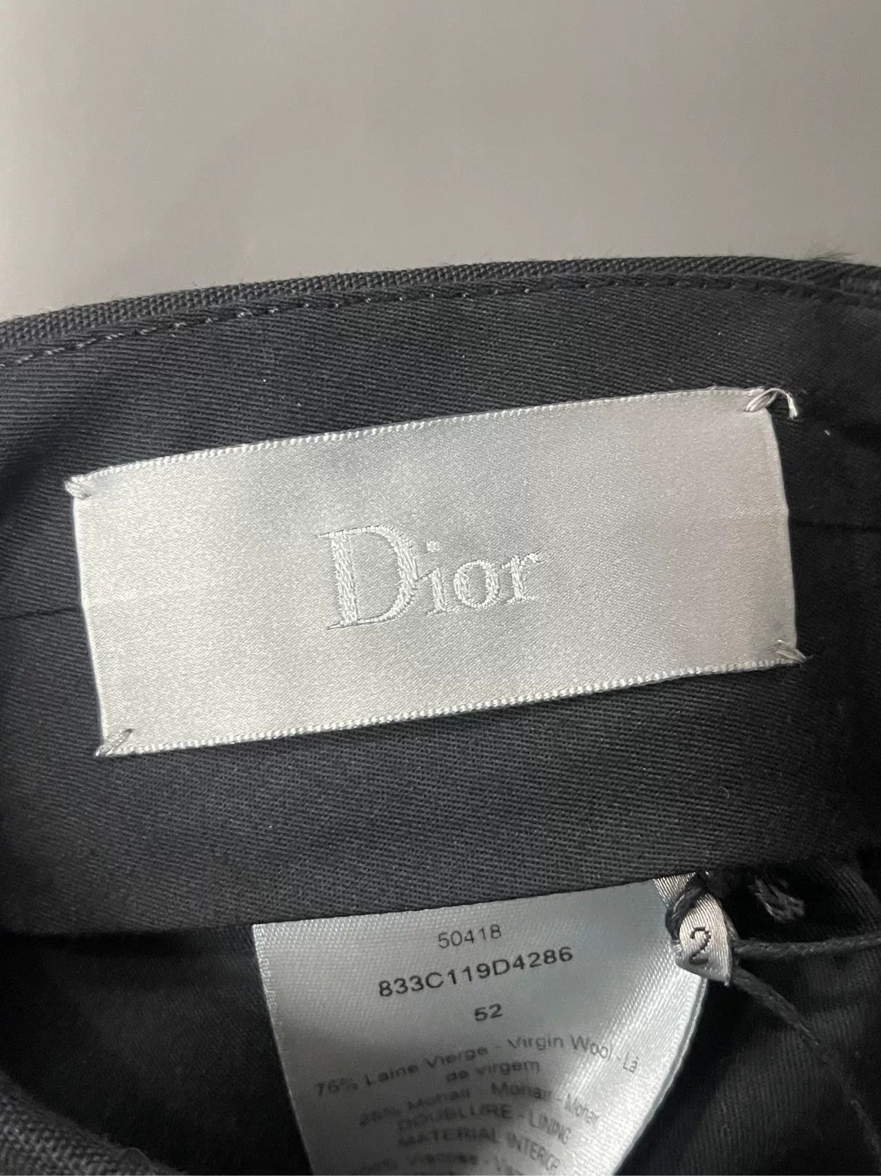 Dior Dior Atelier Logo Trim Trousers Size 36 Size US 36 / EU 52 - 7 Thumbnail