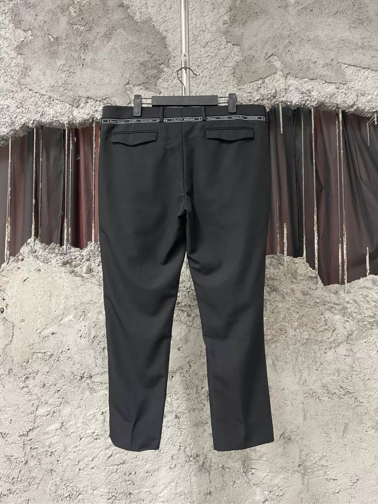 Dior Dior Atelier Logo Trim Trousers Size 36 Size US 36 / EU 52 - 3 Thumbnail