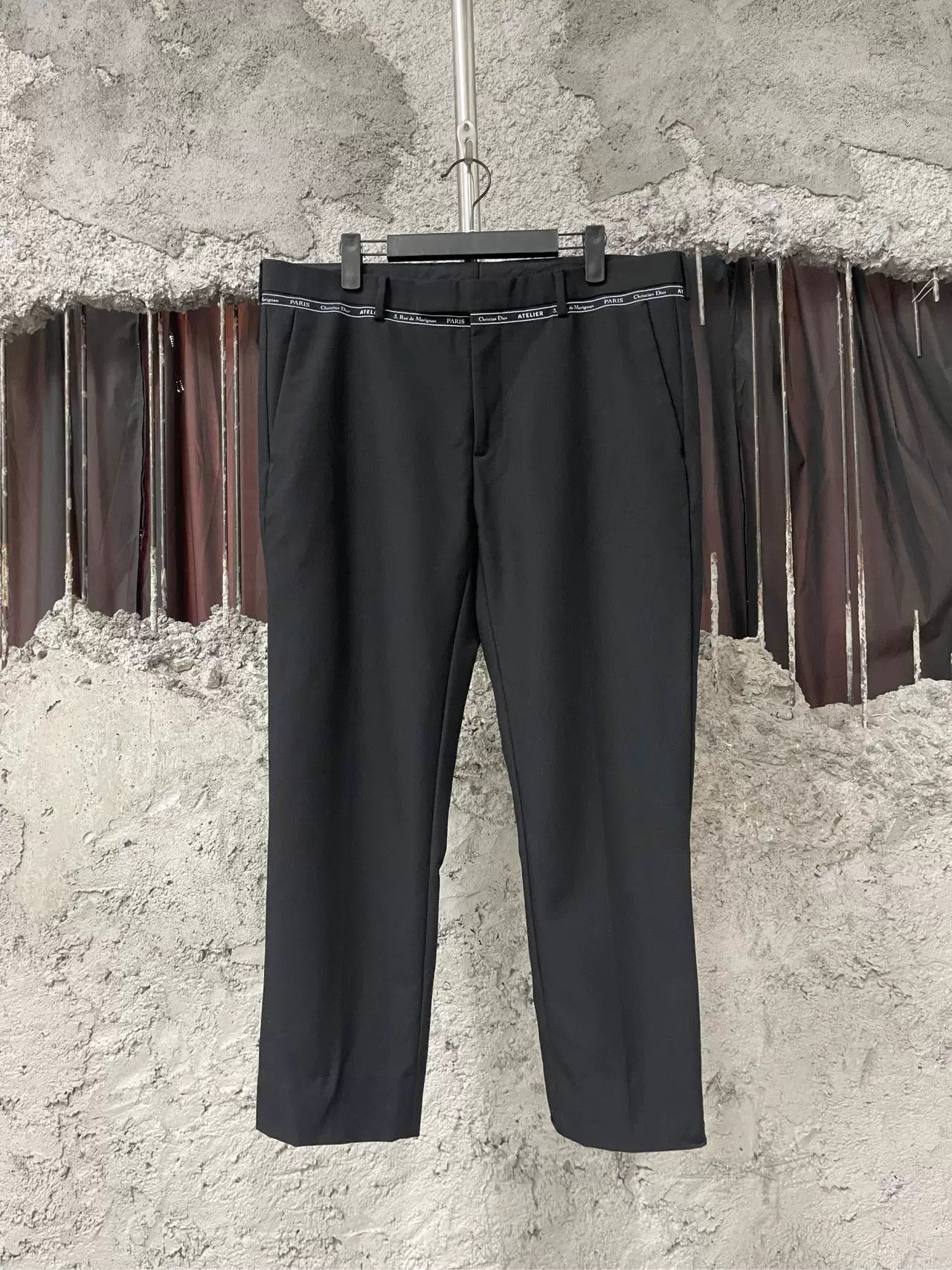 Dior Dior Atelier Logo Trim Trousers Size 36 Size US 36 / EU 52 - 2 Thumbnail