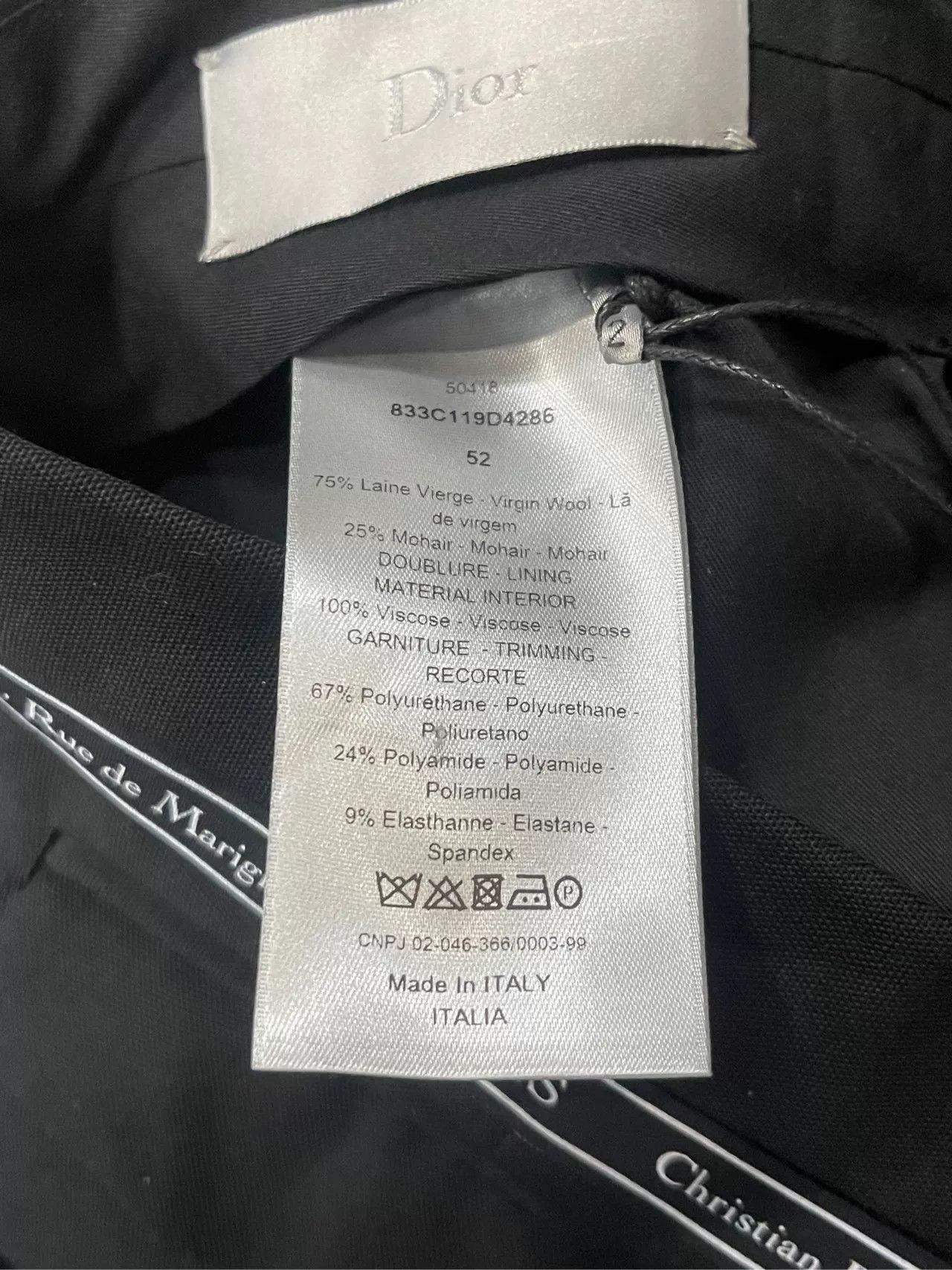 Dior Dior Atelier Logo Trim Trousers Size 36 Size US 36 / EU 52 - 8 Thumbnail