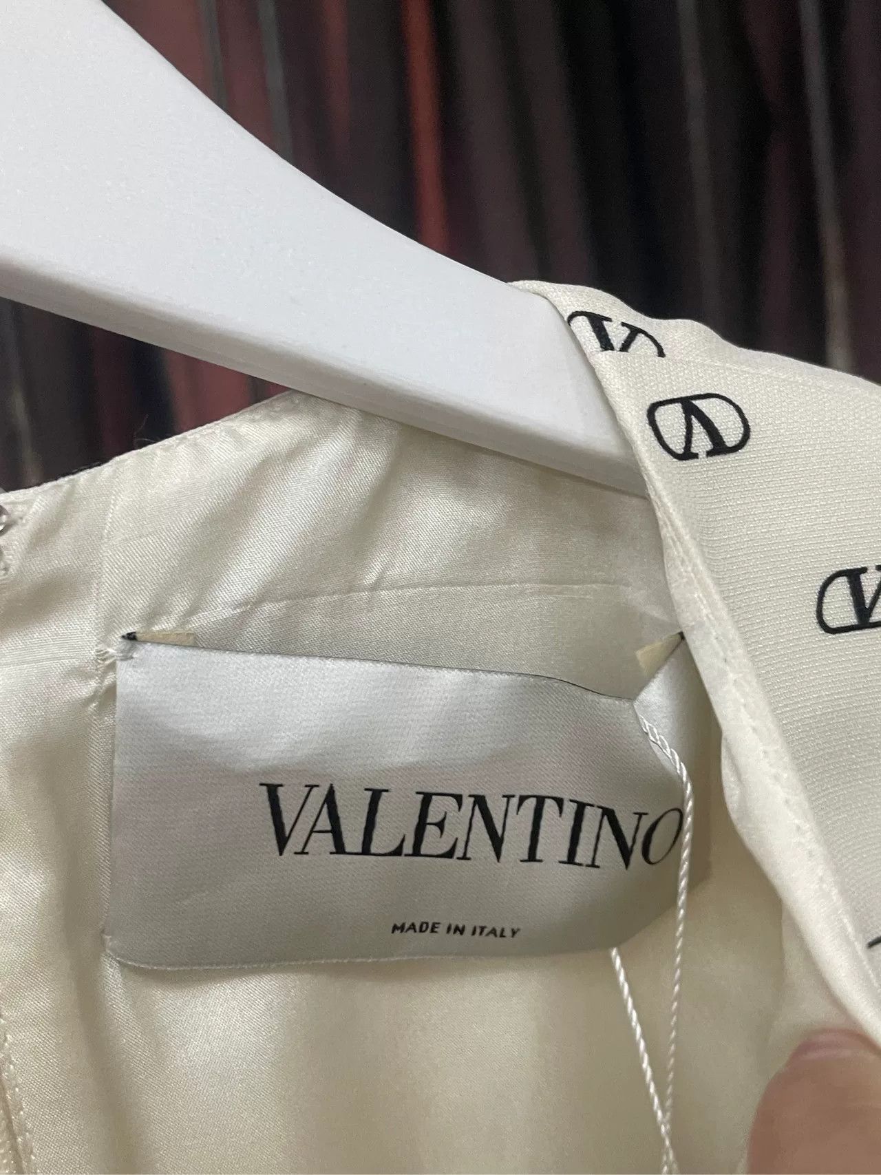 Valentino Valentino Logo Print Mini Dress Size 38 Size XS / US 0-2 / IT 36-38 - 6 Thumbnail
