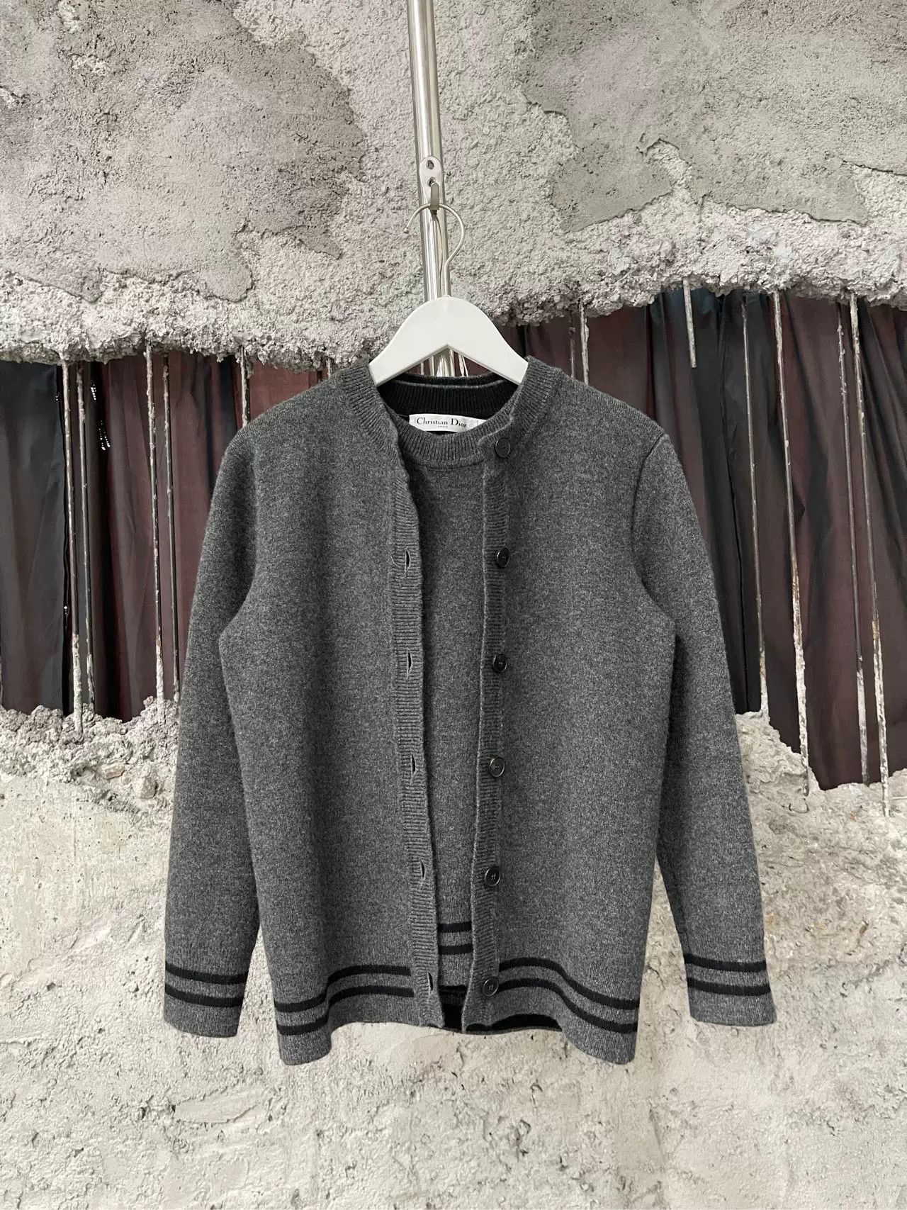 Dior Dior J'Adior 8 Wool Cardigan and Vest Set Size FR 34 Size XS / US 0-2 / IT 36-38 - 2 Thumbnail