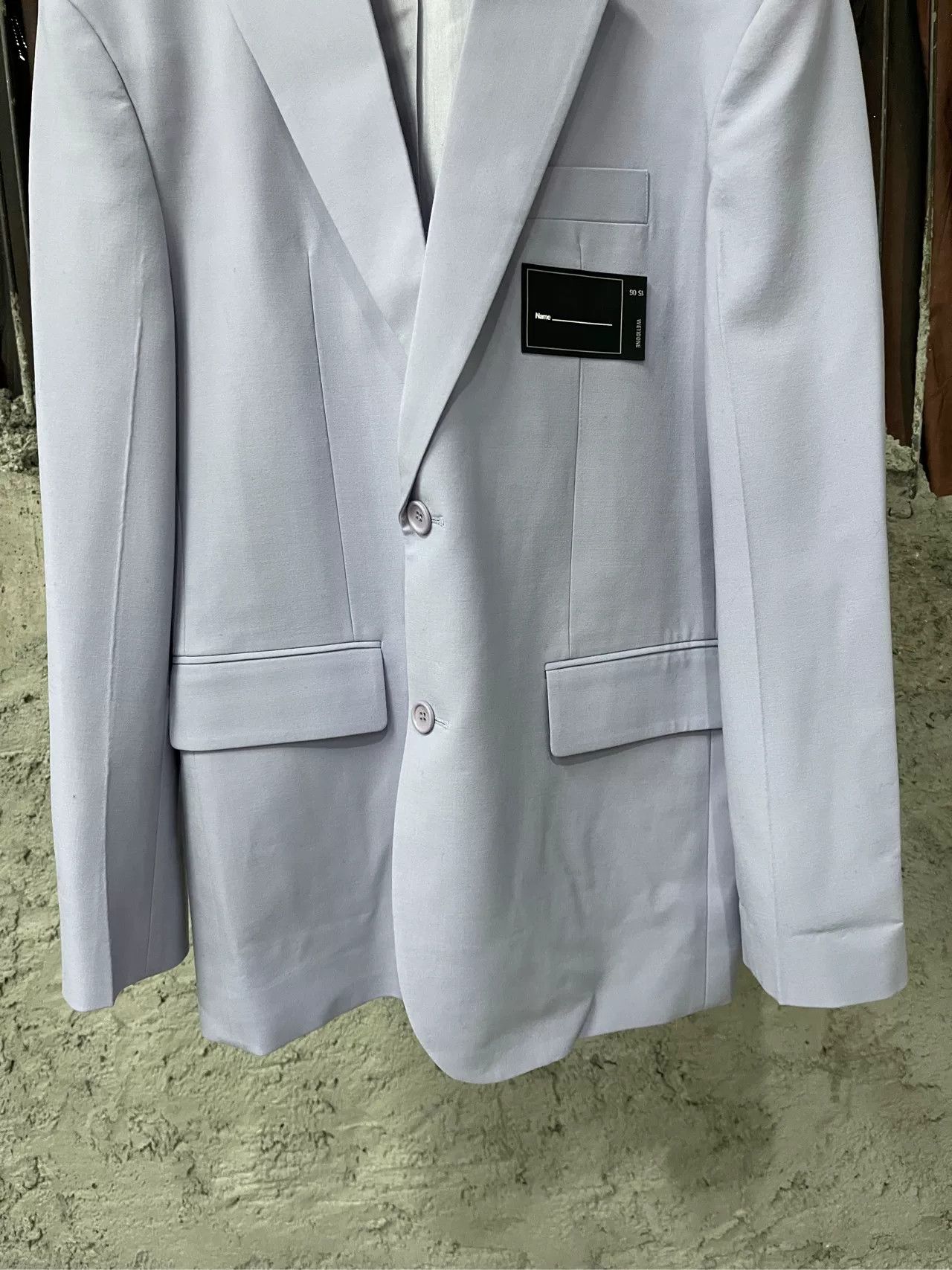 WE11DONE WE11DONE Purple Wool Blazer Size S Size 36R - 5 Thumbnail