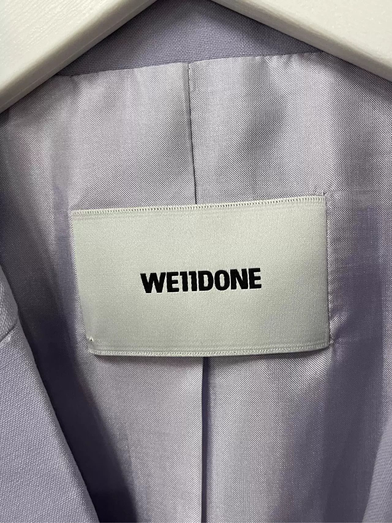 WE11DONE WE11DONE Purple Wool Blazer Size S Size 36R - 8 Thumbnail
