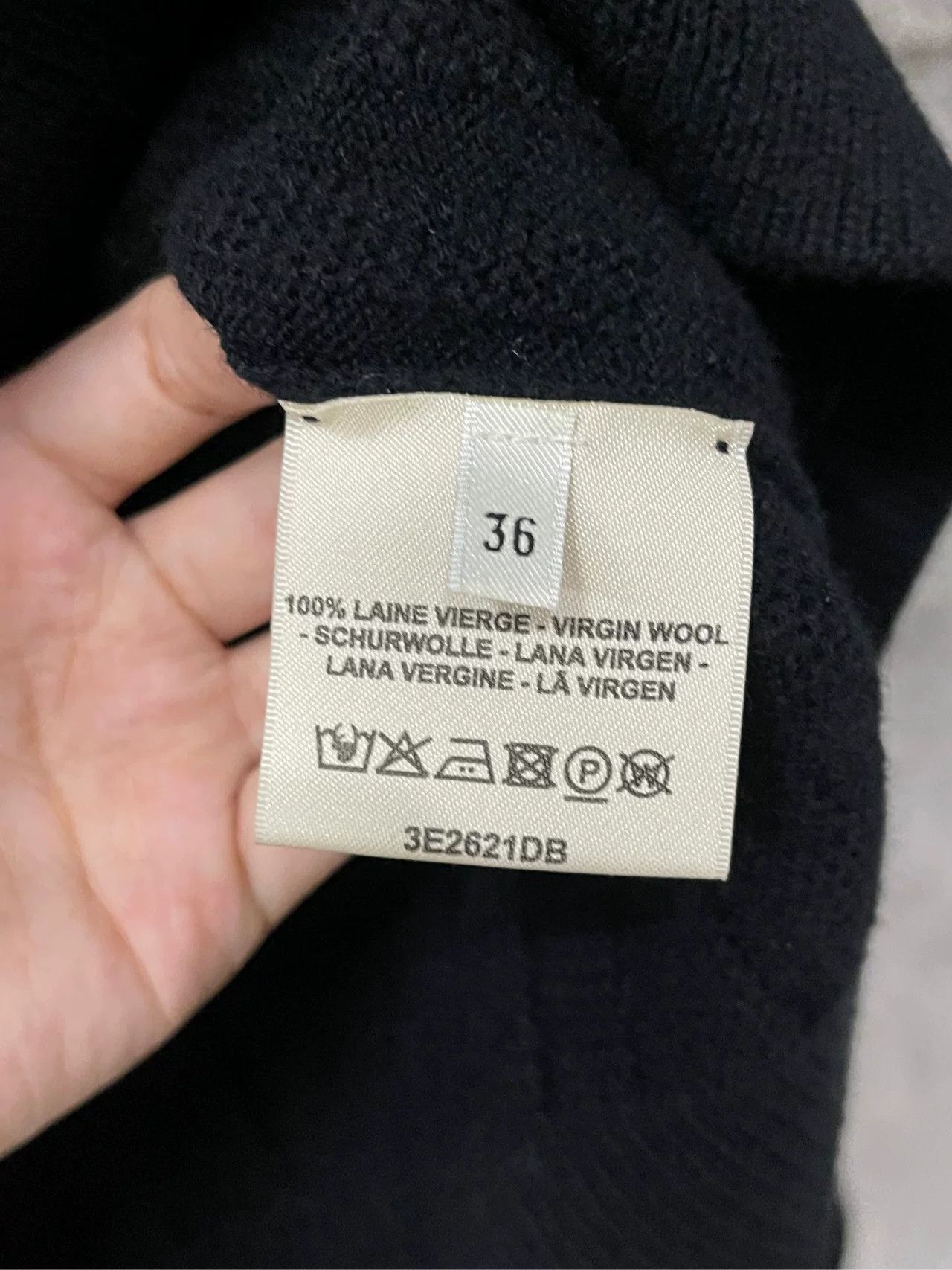 Hermes Hermes Textured Wool Sweater Size 36 Size XS / US 0-2 / IT 36-38 - 6 Thumbnail