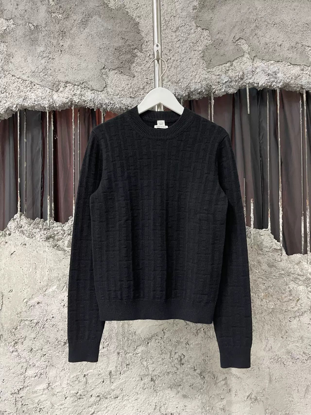 Hermes Hermes Textured Wool Sweater Size 36 Size XS / US 0-2 / IT 36-38 - 2 Thumbnail
