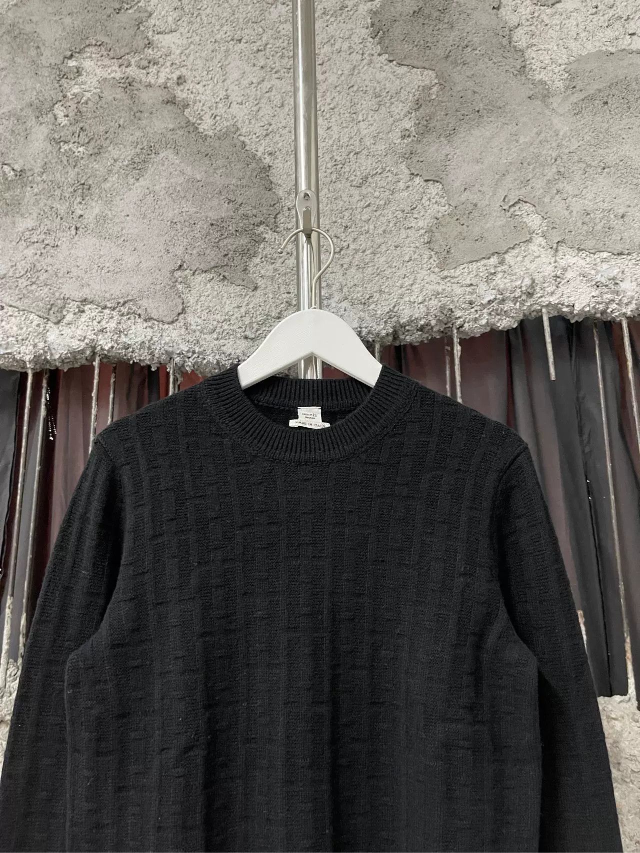 Hermes Hermes Textured Wool Sweater Size 36 Size XS / US 0-2 / IT 36-38 - 4 Thumbnail