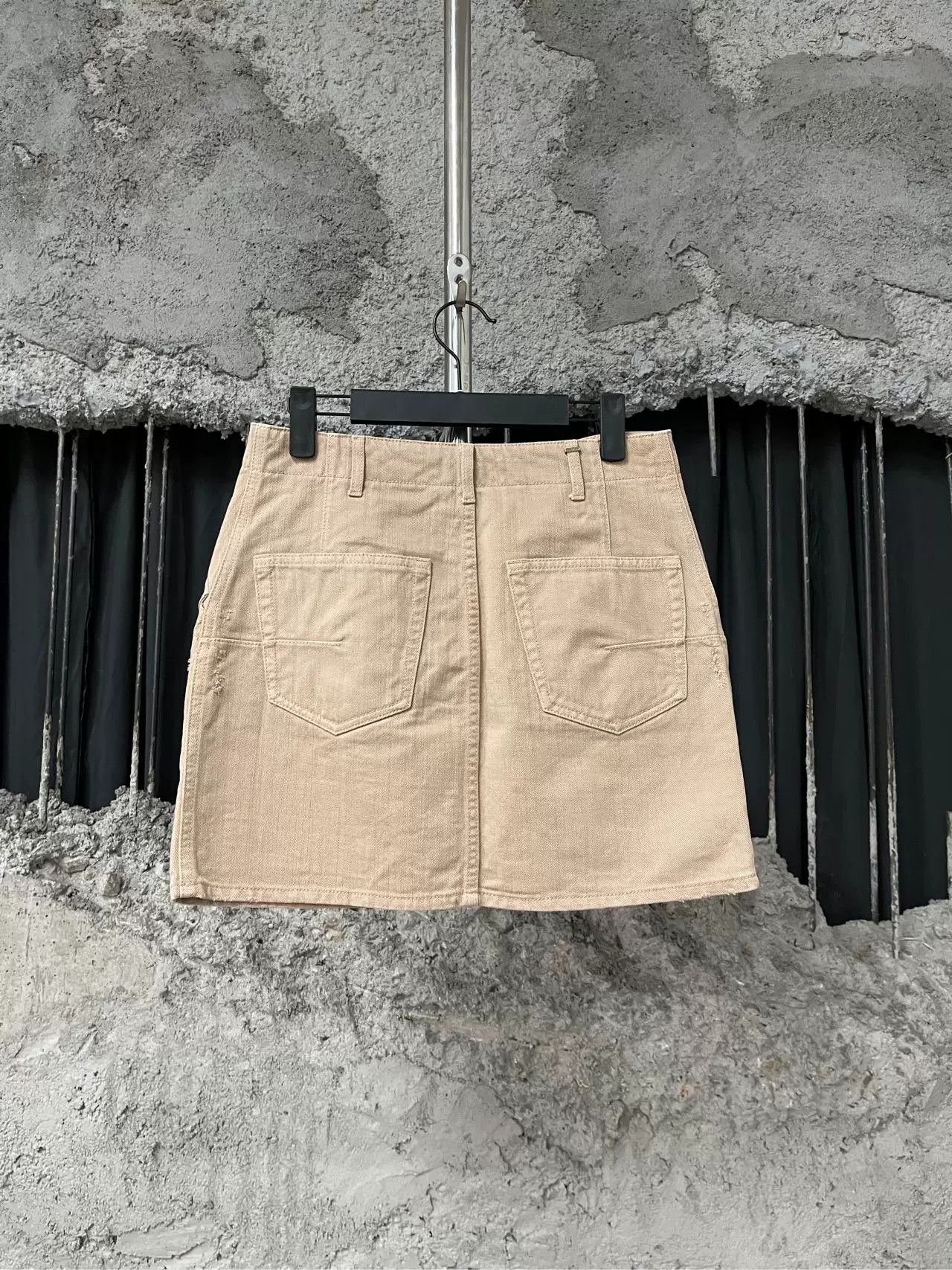 Dior Dior Cotton Mini Skirt Size 36 Size 26" / US 2 / IT 38 - 3 Thumbnail