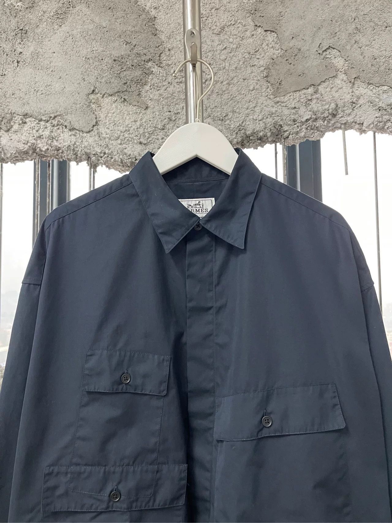 Hermes Hermes Multi-Pocket Shirt Size M Size US M / EU 48-50 / 2 - 4 Thumbnail