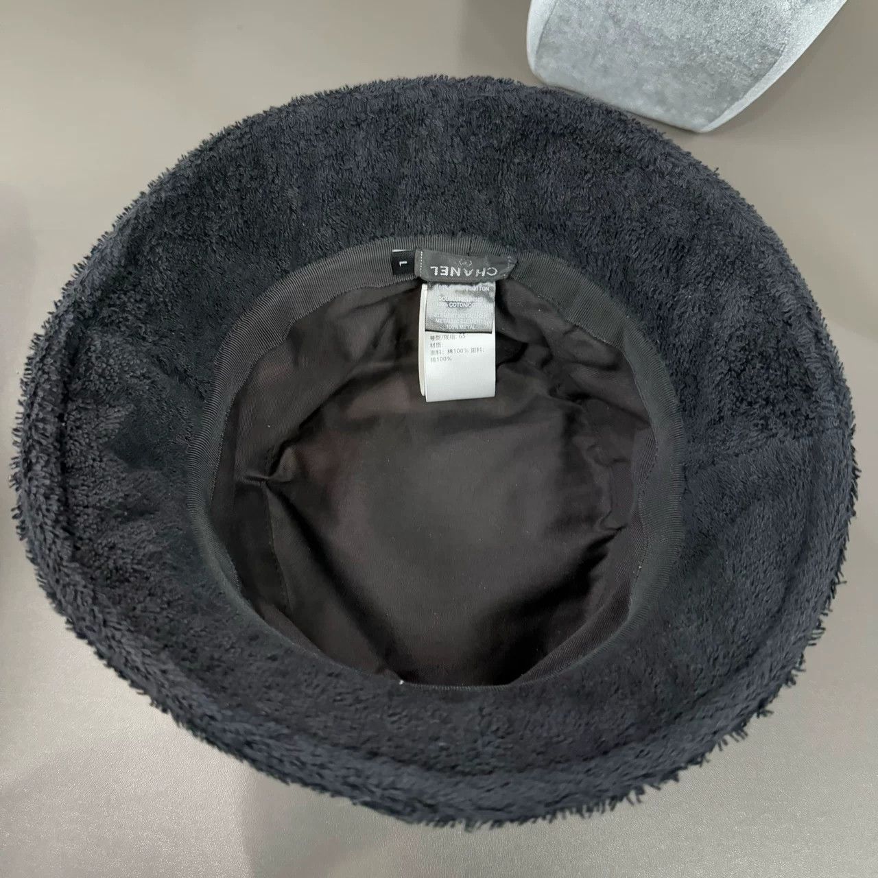 Chanel Chanel Toweling Bucket Hat Size L Size ONE SIZE - 6 Thumbnail