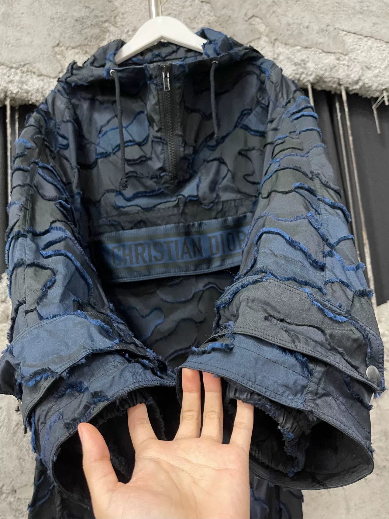 Dior Dior Logo Half-Zip Anorak Size XS Size US XS / EU 42 / 0 - 7 Thumbnail