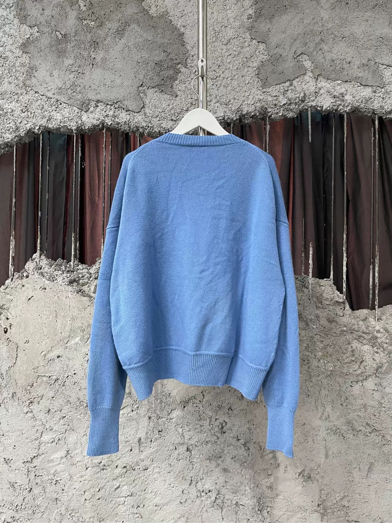 Moncler Moncler Felt Logo Patch Sweater Size M Size US M / EU 48-50 / 2 - 3 Thumbnail