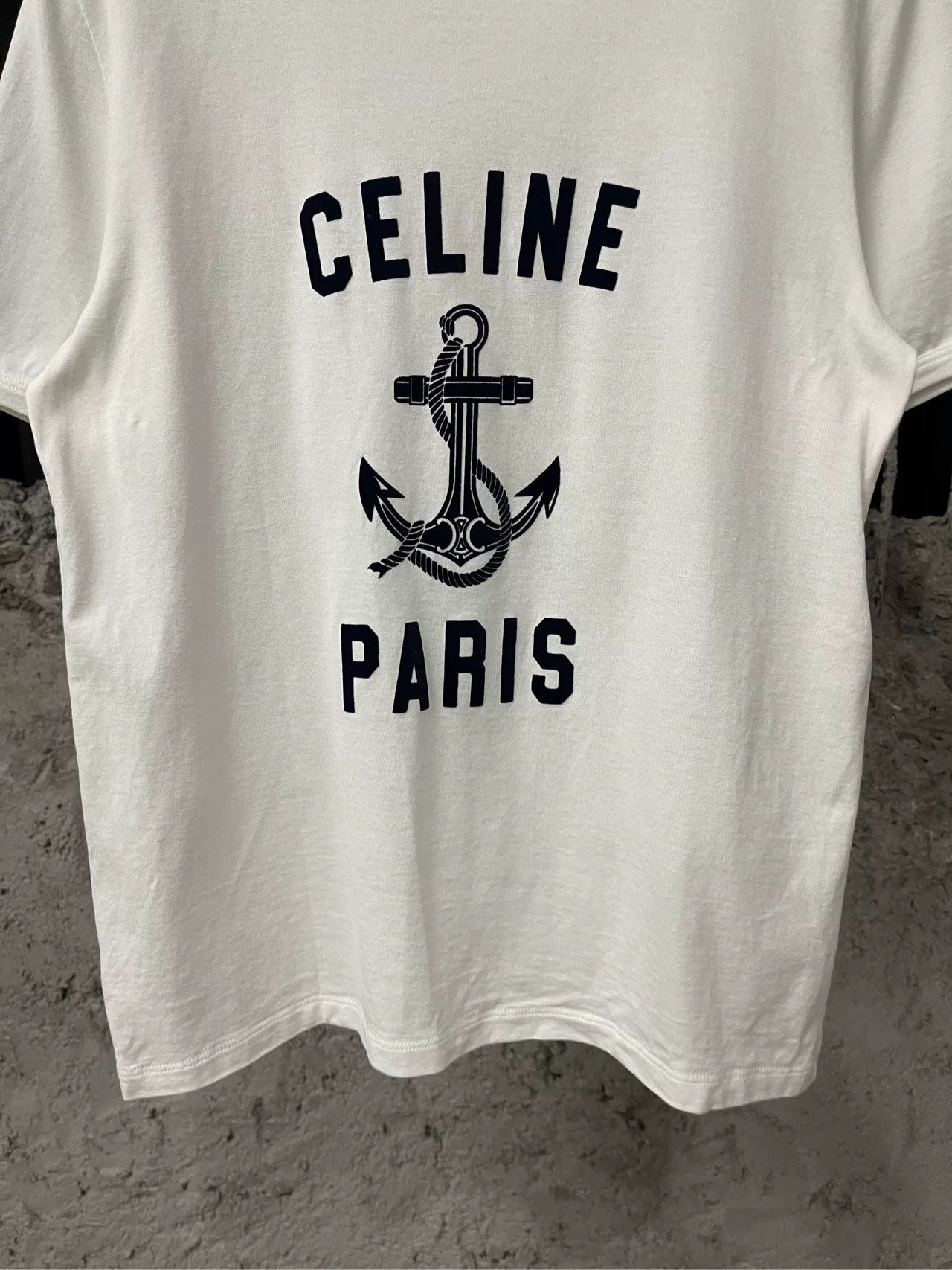 Celine Celine Anchor Logo T-Shirt Size M Size M / US 6-8 / IT 42-44 - 5 Thumbnail