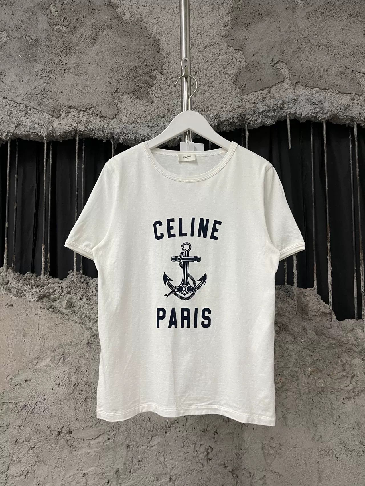 Celine Celine Anchor Logo T-Shirt Size M Size M / US 6-8 / IT 42-44 - 2 Thumbnail