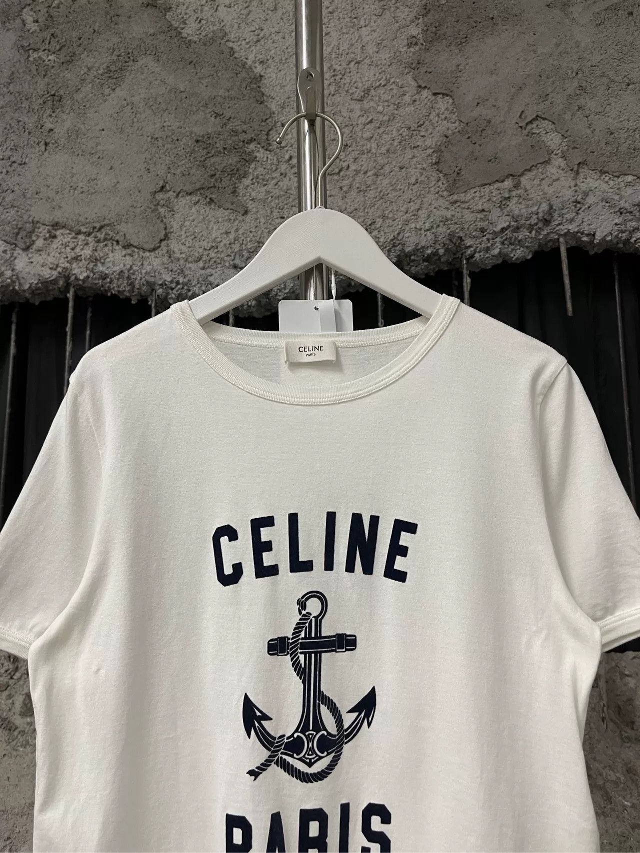 Celine Celine Anchor Logo T-Shirt Size M Size M / US 6-8 / IT 42-44 - 4 Thumbnail