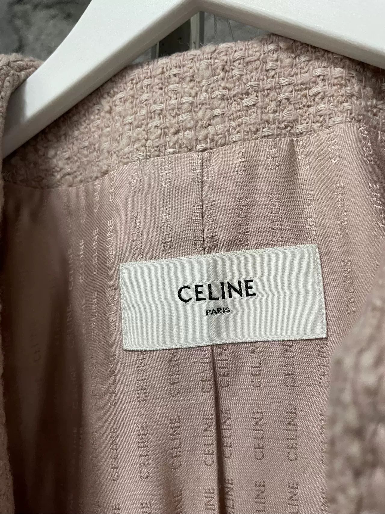 Celine Celine Tweed Jacket Size 38 Size S / US 4 / IT 40 - 8 Thumbnail