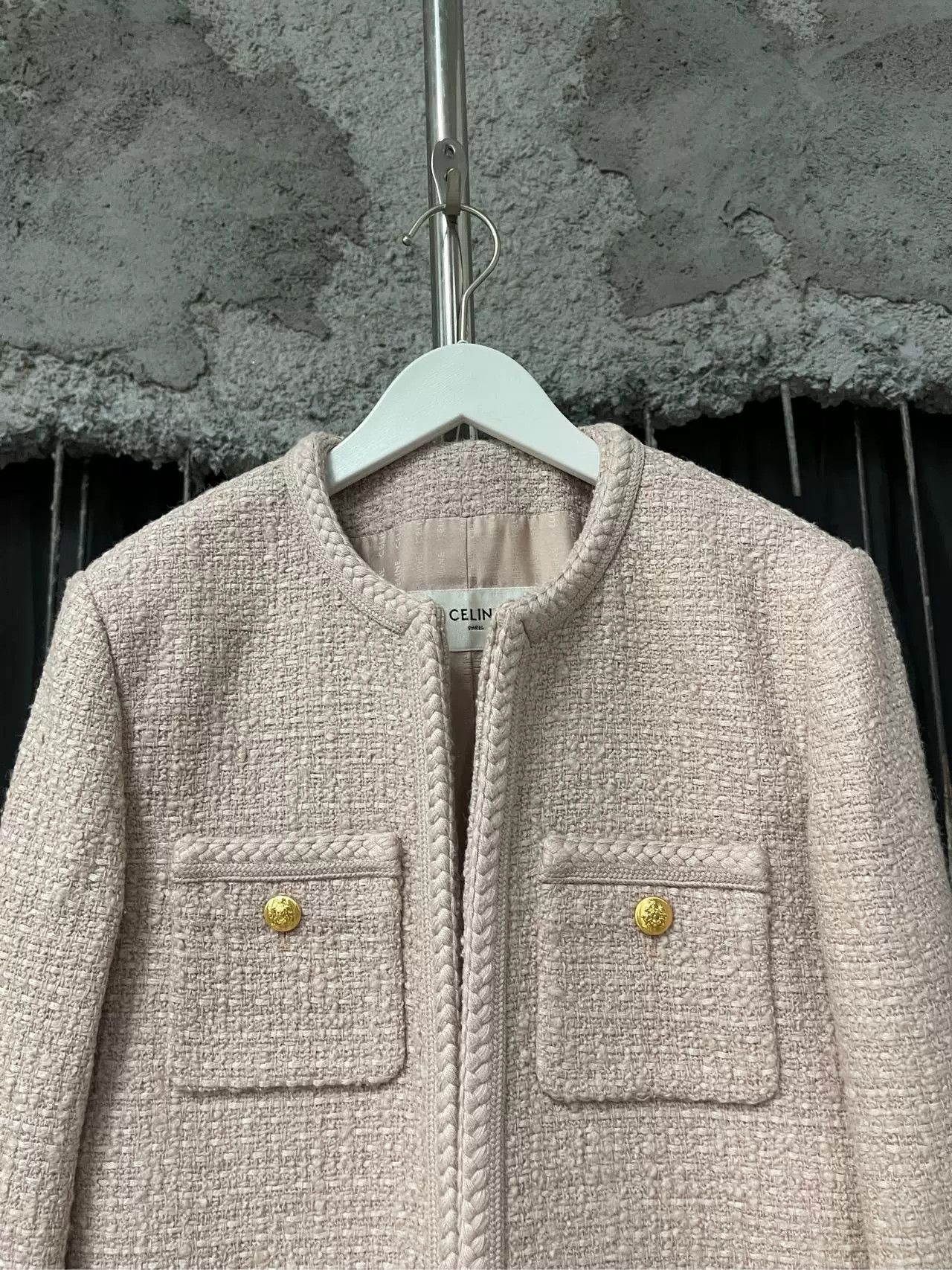 Celine Celine Tweed Jacket Size 38 Size S / US 4 / IT 40 - 4 Thumbnail